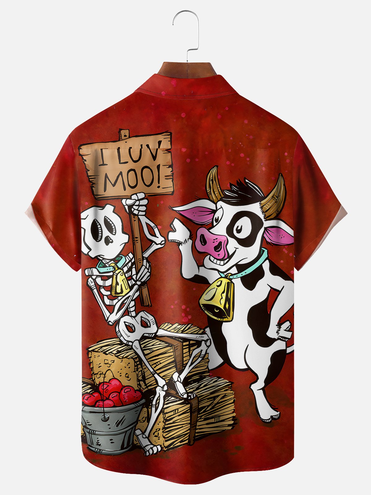 I Love Moo Shirt By David Lozeau