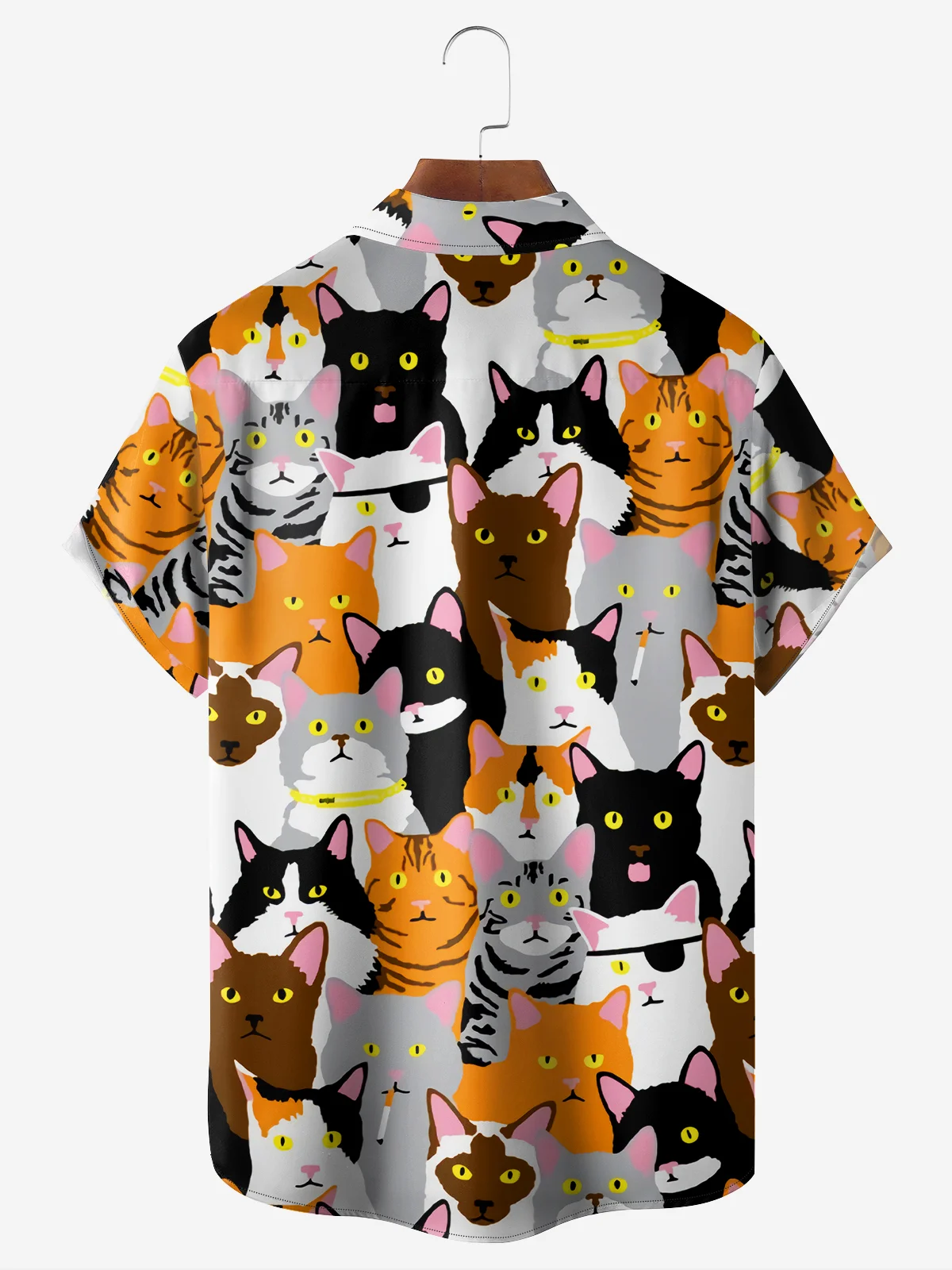 Moisture-wicking Cats Chest Pocket Resort Shirt