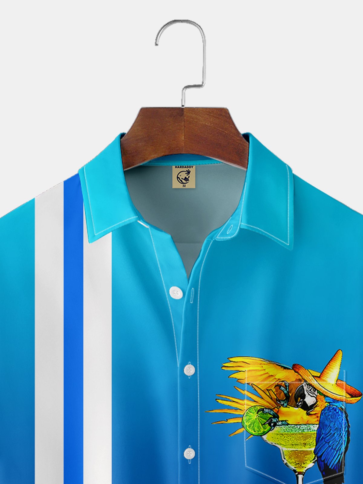 Moisture-wicking Breathable Parrot Bowling Shirt