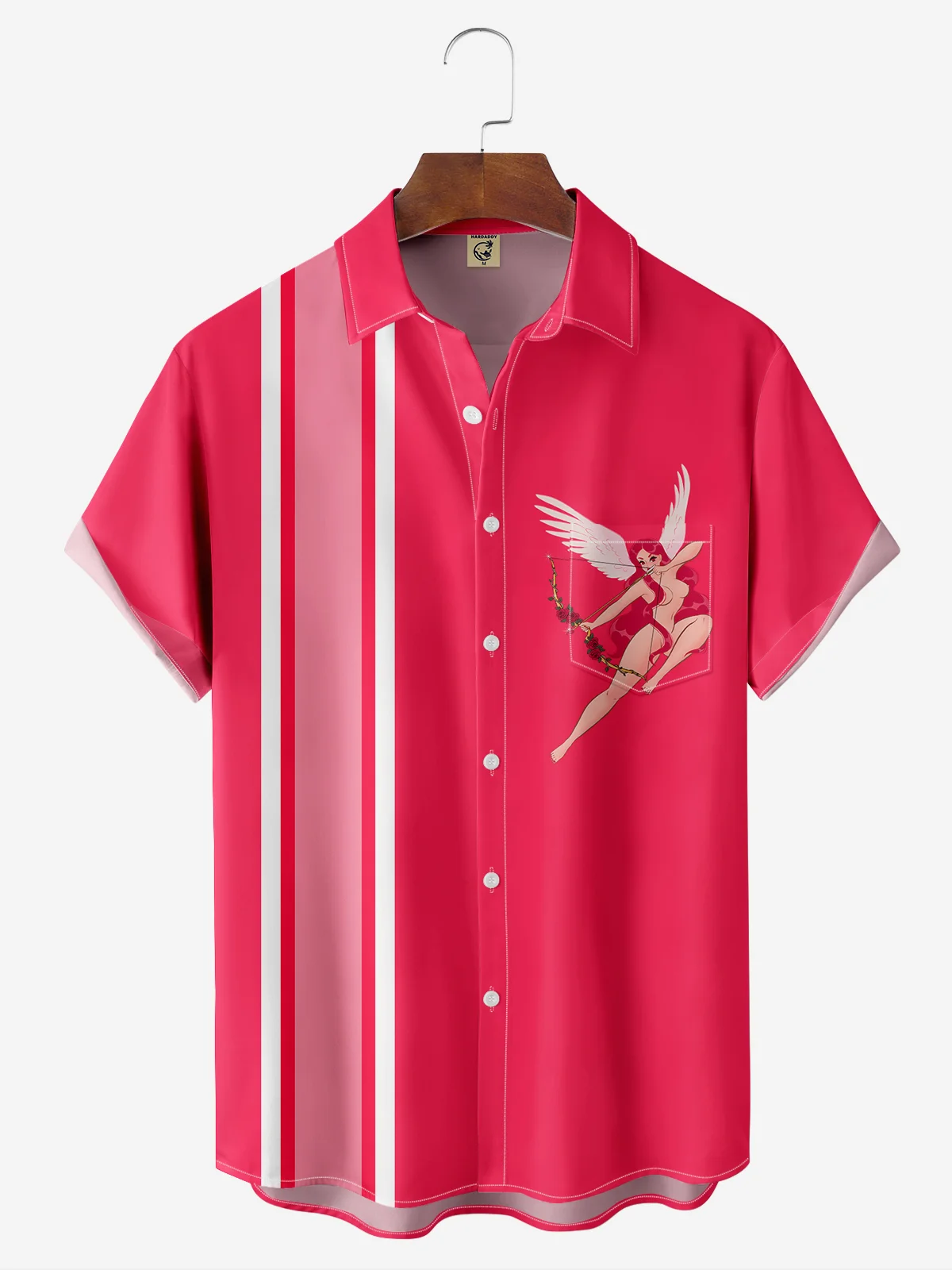 Moisture-wicking Retro Beauty Bowling Shirt By Alice Meow