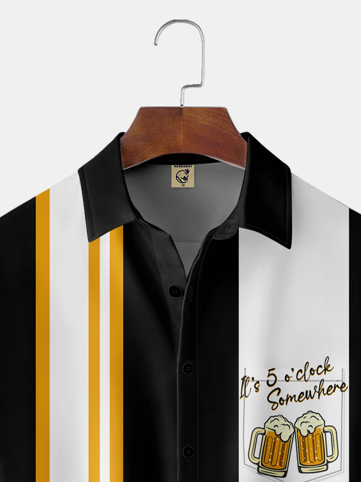 Moisture-wicking Breathable Beer Bowling Shirt