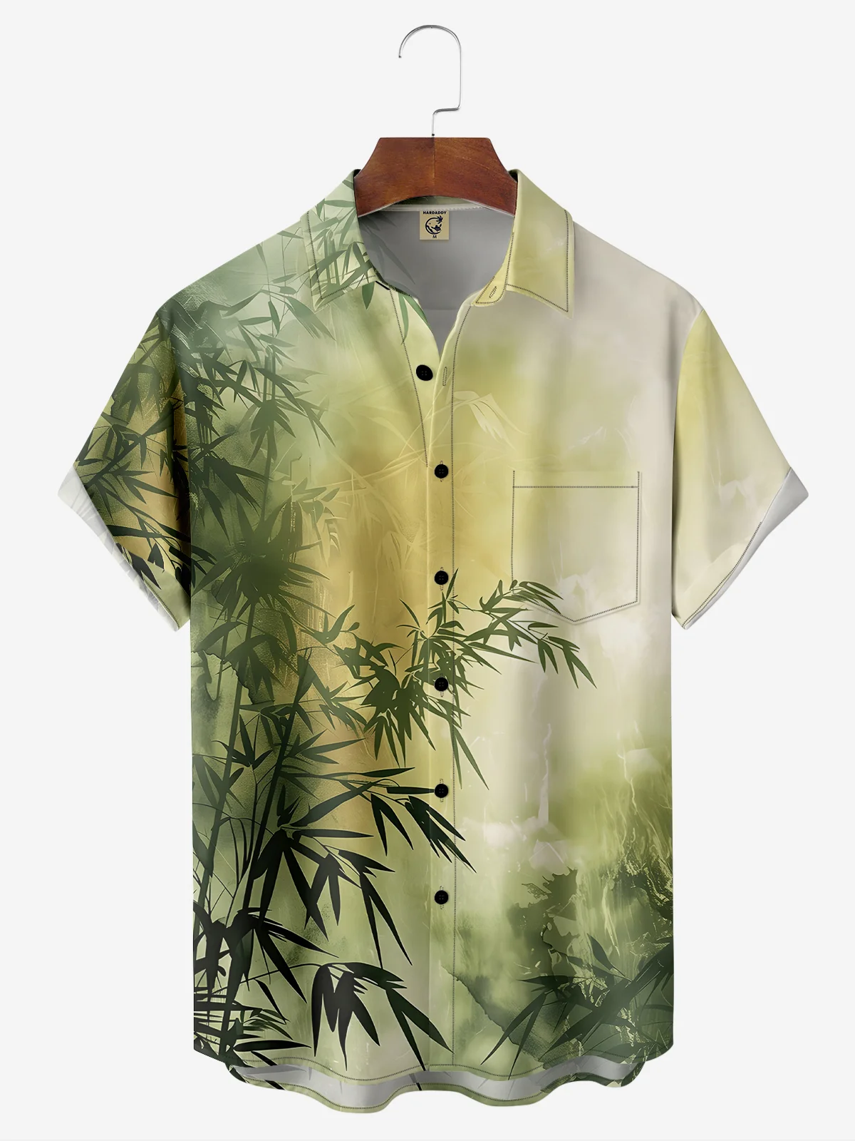Moisture-wicking Bamboo Chest Pocket Casual Shirt