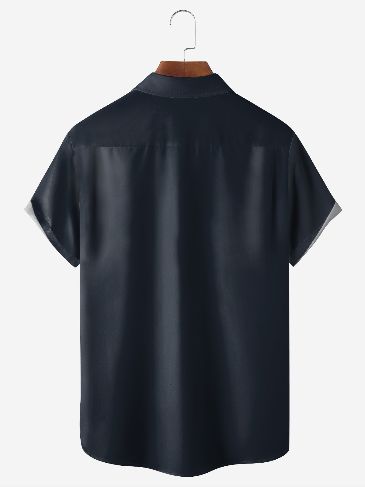 Moisture-wicking Cartoon Chest Pocket Hawaiian Shirt