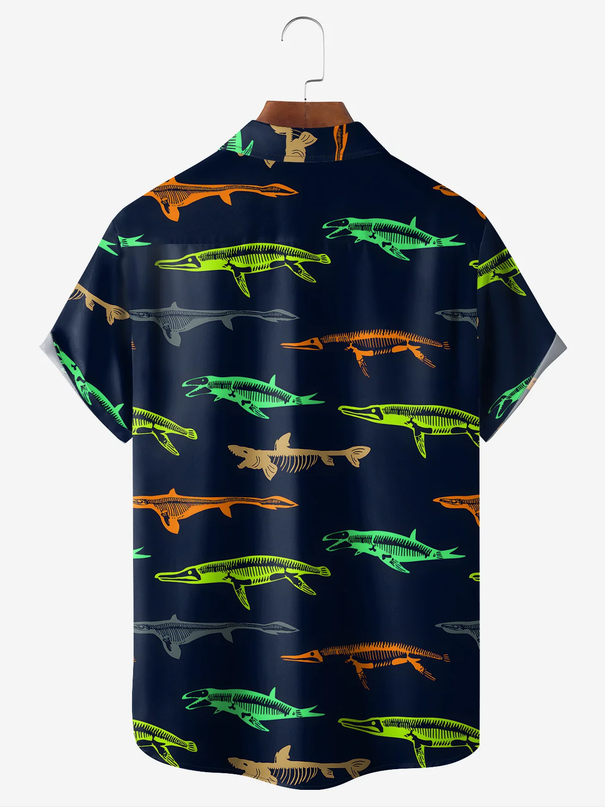 Moisture-Wicking Marine Animal Print Shirt