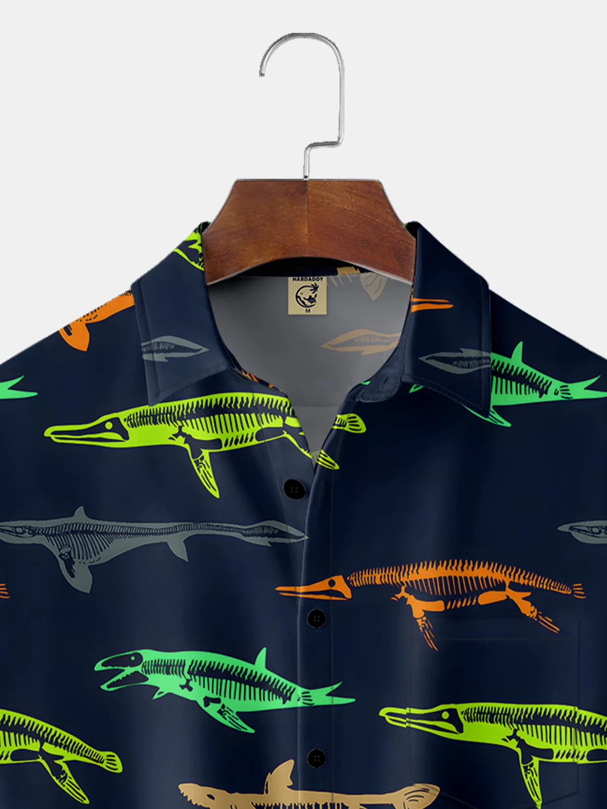 Moisture-Wicking Marine Animal Print Shirt