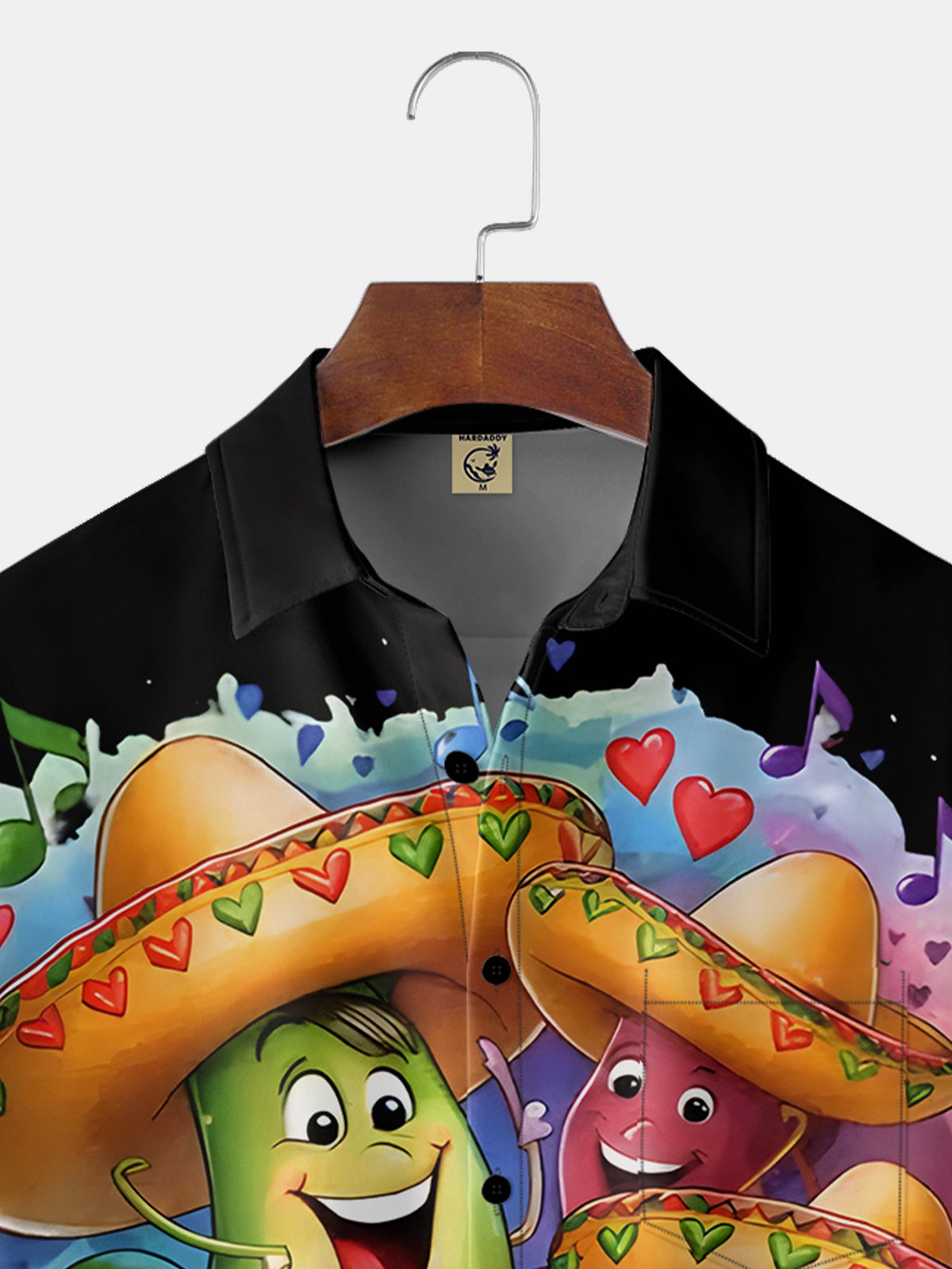 Moisture-wicking Cinco de Mayo Chili Chest Pocket Casual Shirt