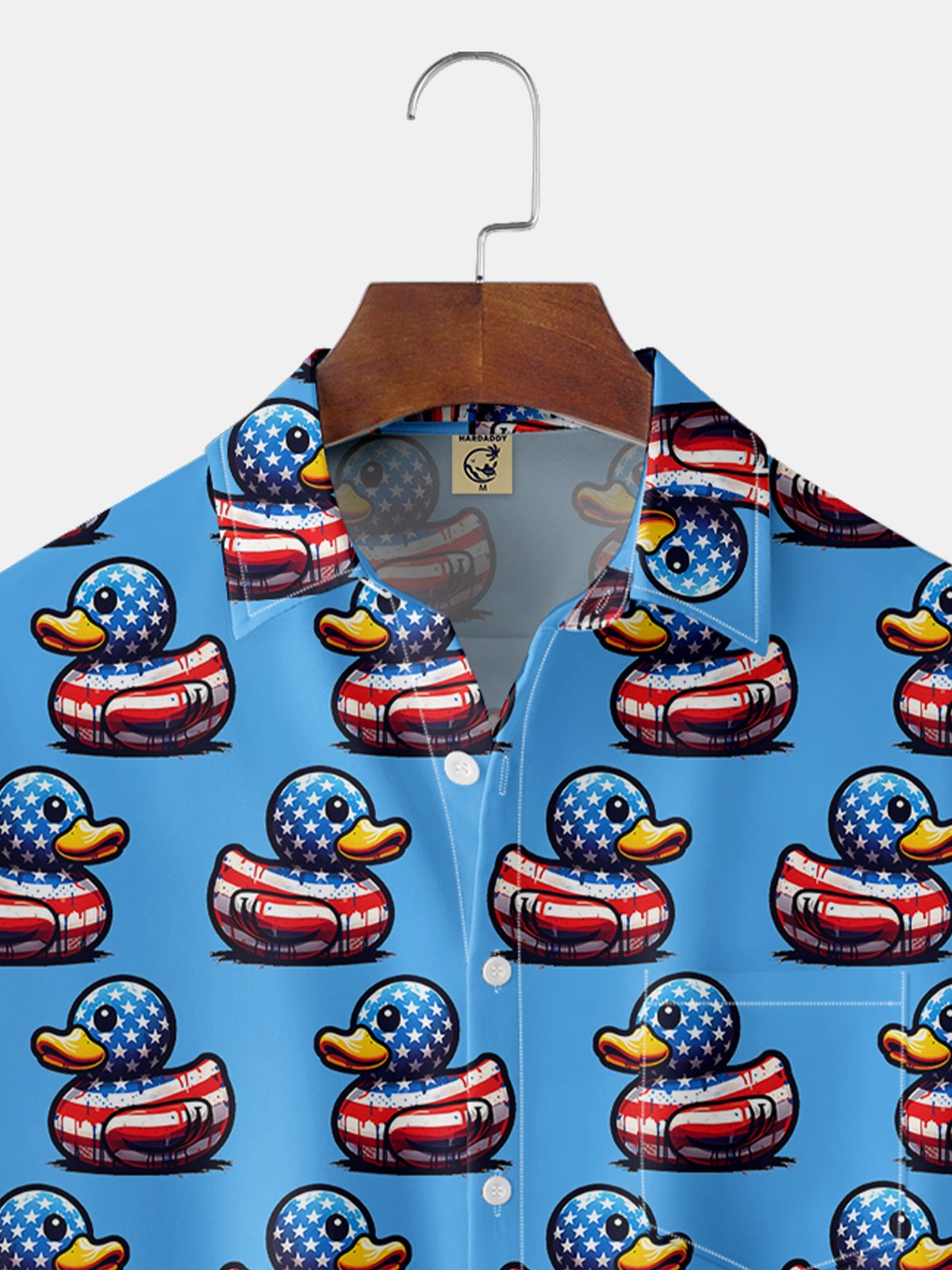 Moisture-wicking Animal Flag Casual Shirt