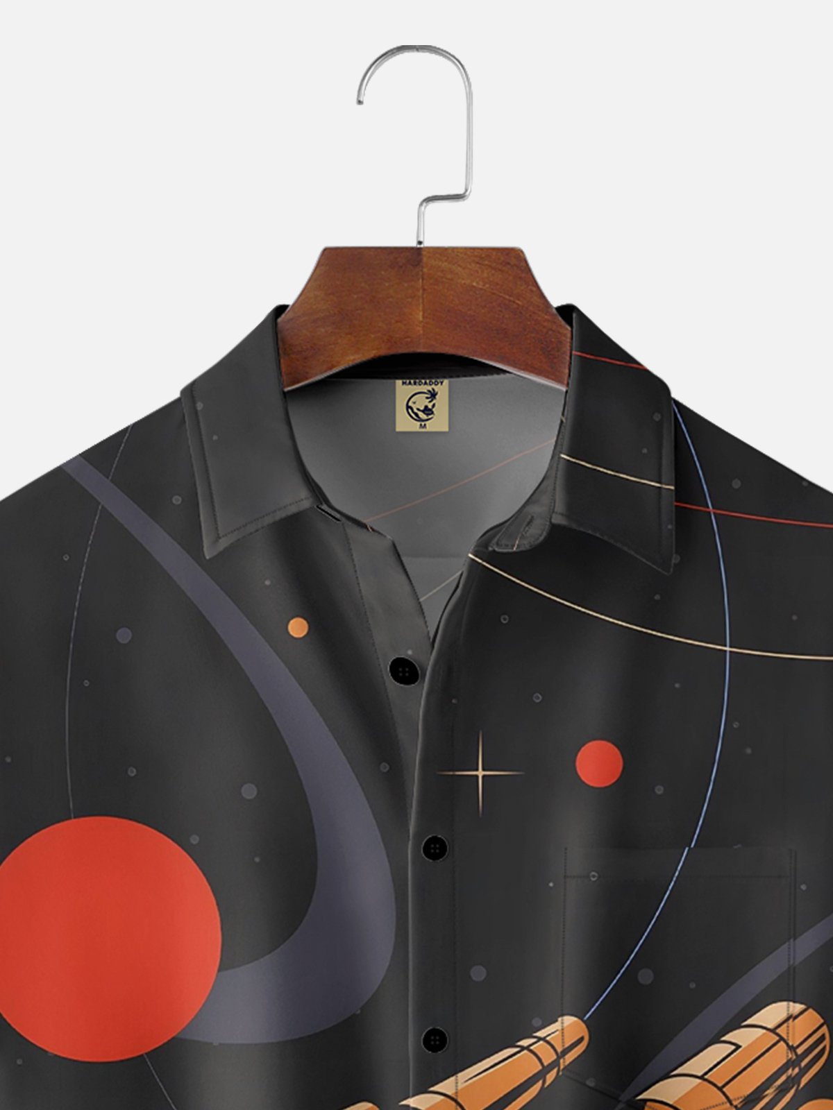 Moisture-wicking Abstract Graphic Casual Shirt
