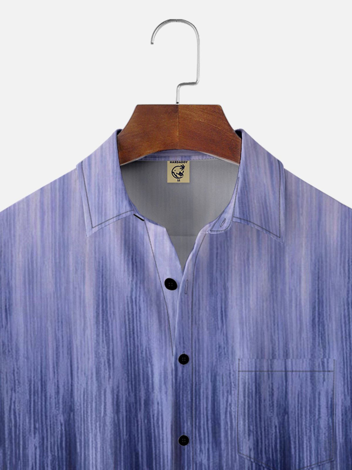Moisture-wicking Geometric Textured Casual Shirt