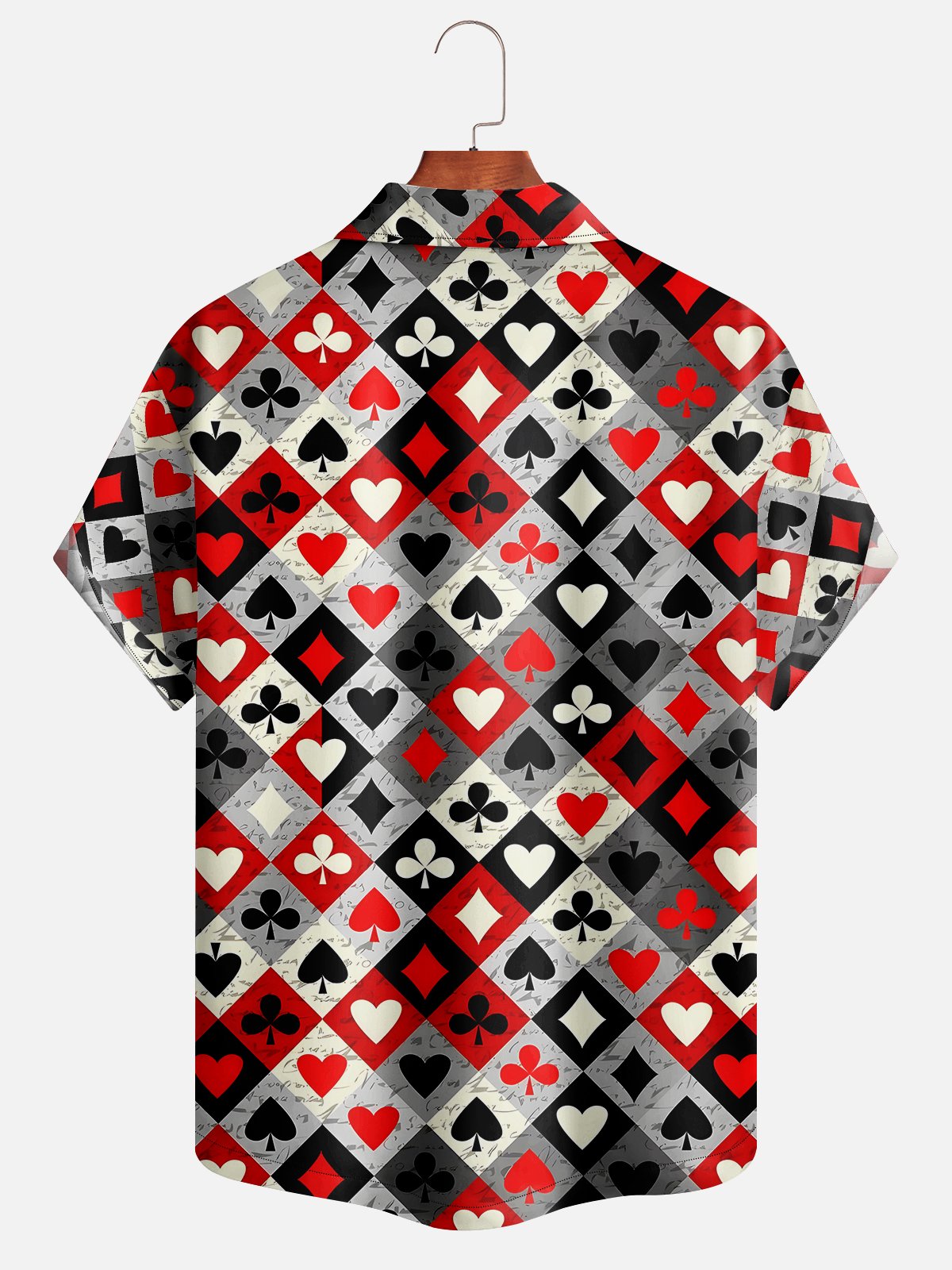 Moisture-wicking Checkered Poker Casual Shirt