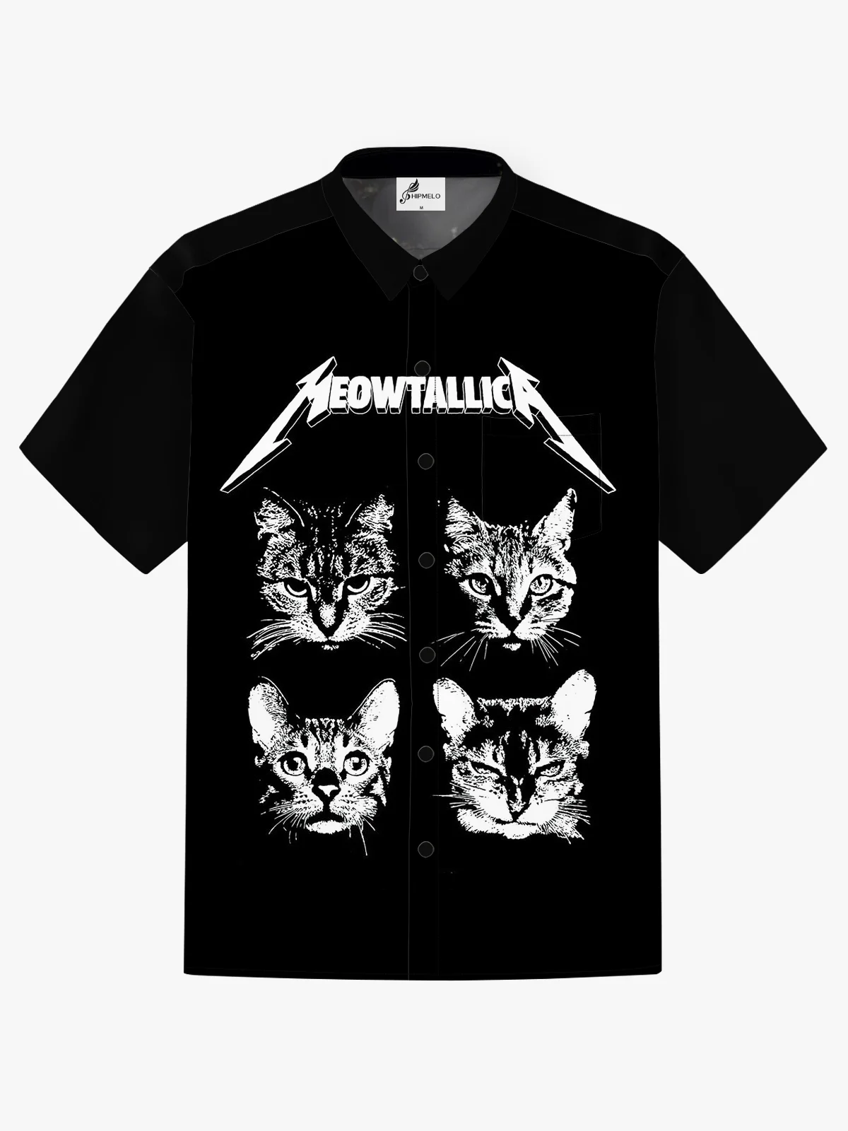 Meowband Rock Music Quick Dry Shirt