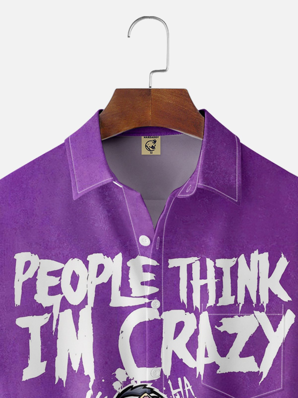 People Think Im Crazy I Am Casual Shirt