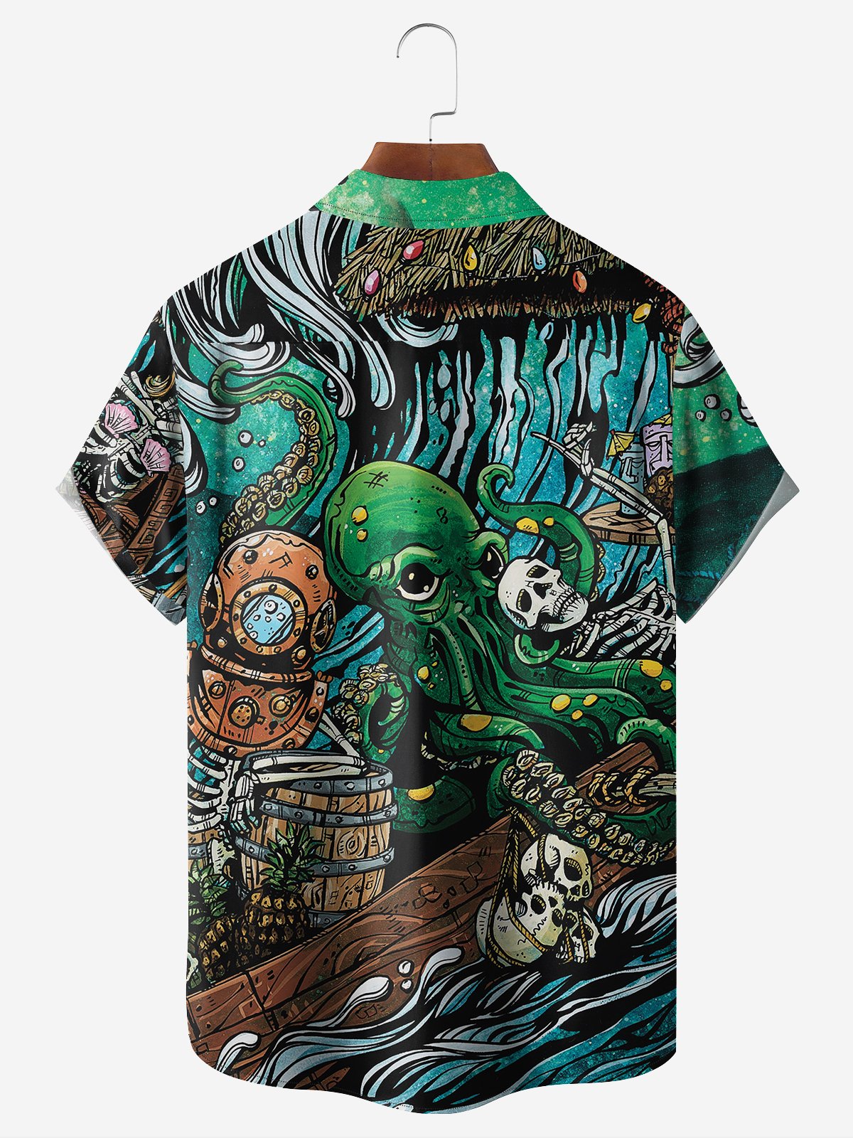 Octopus Adventure Shirt By David Lozeau