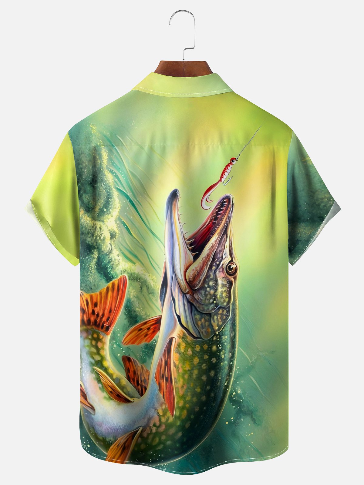 Outdoor Fishing Moisture-wicking Hawaiian Shirt