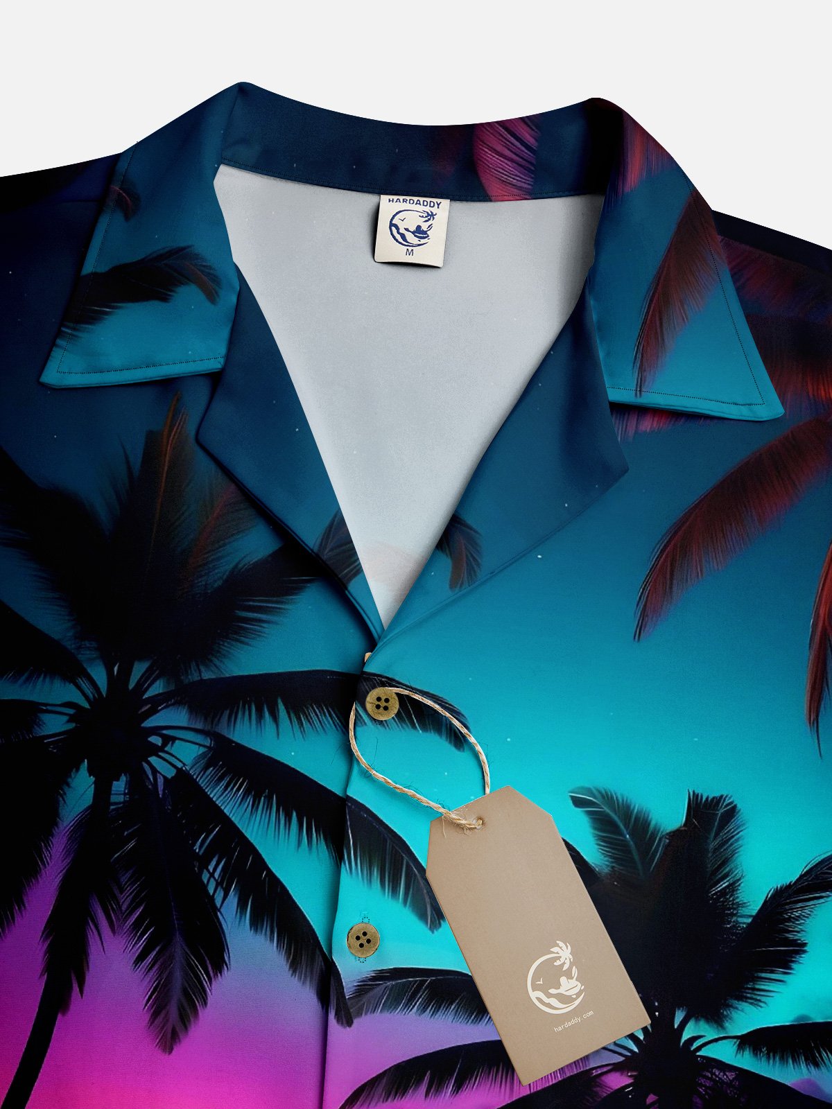 Hardaddy Moisture-wicking Coconut Tree Hawaiian Shirt