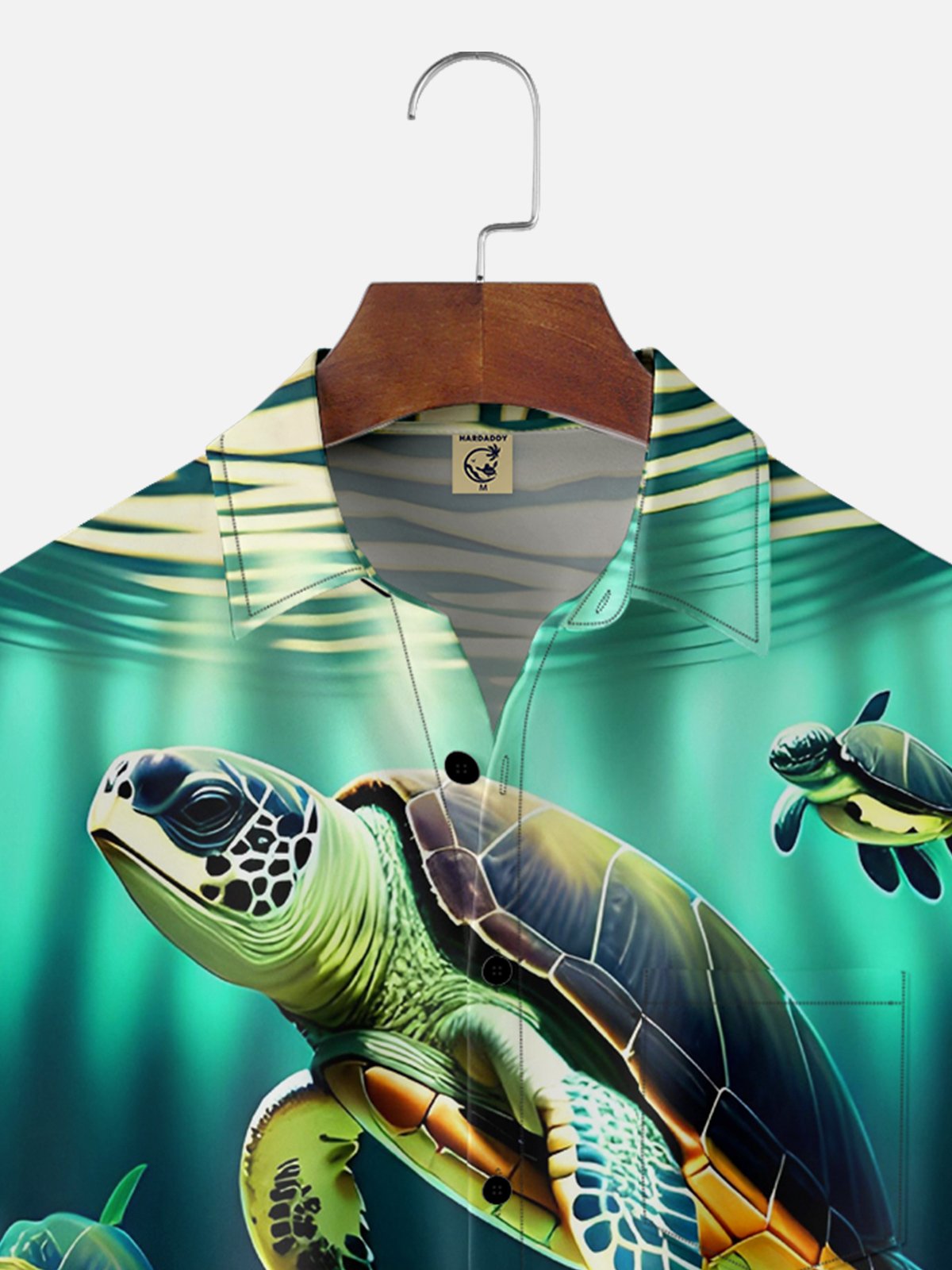 Hardaddy Marine Sea Turtle Moisture-wicking Hawaiian Shirt