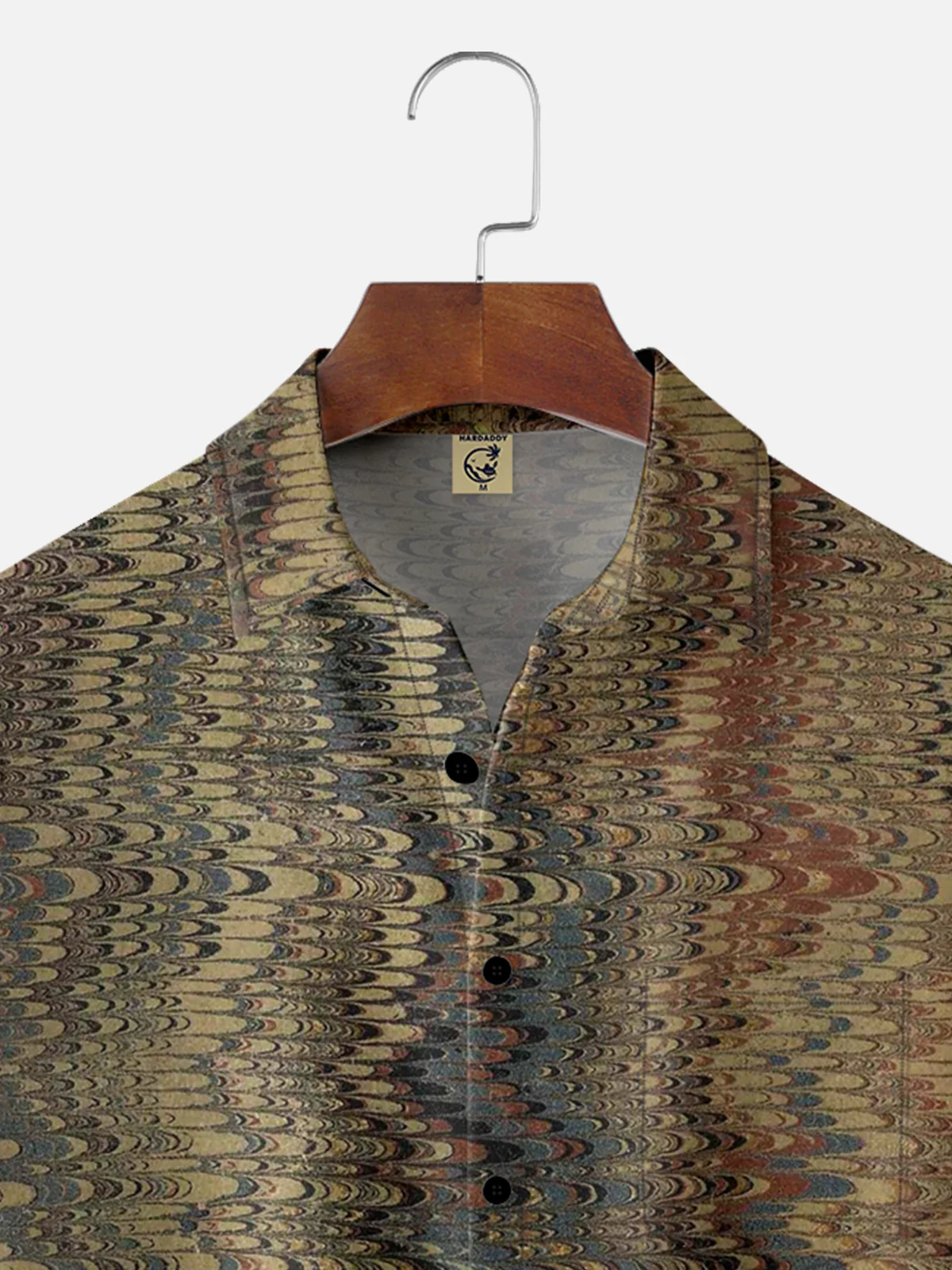 Hardaddy Moisture wicking Geometric Texture Casual Shirt