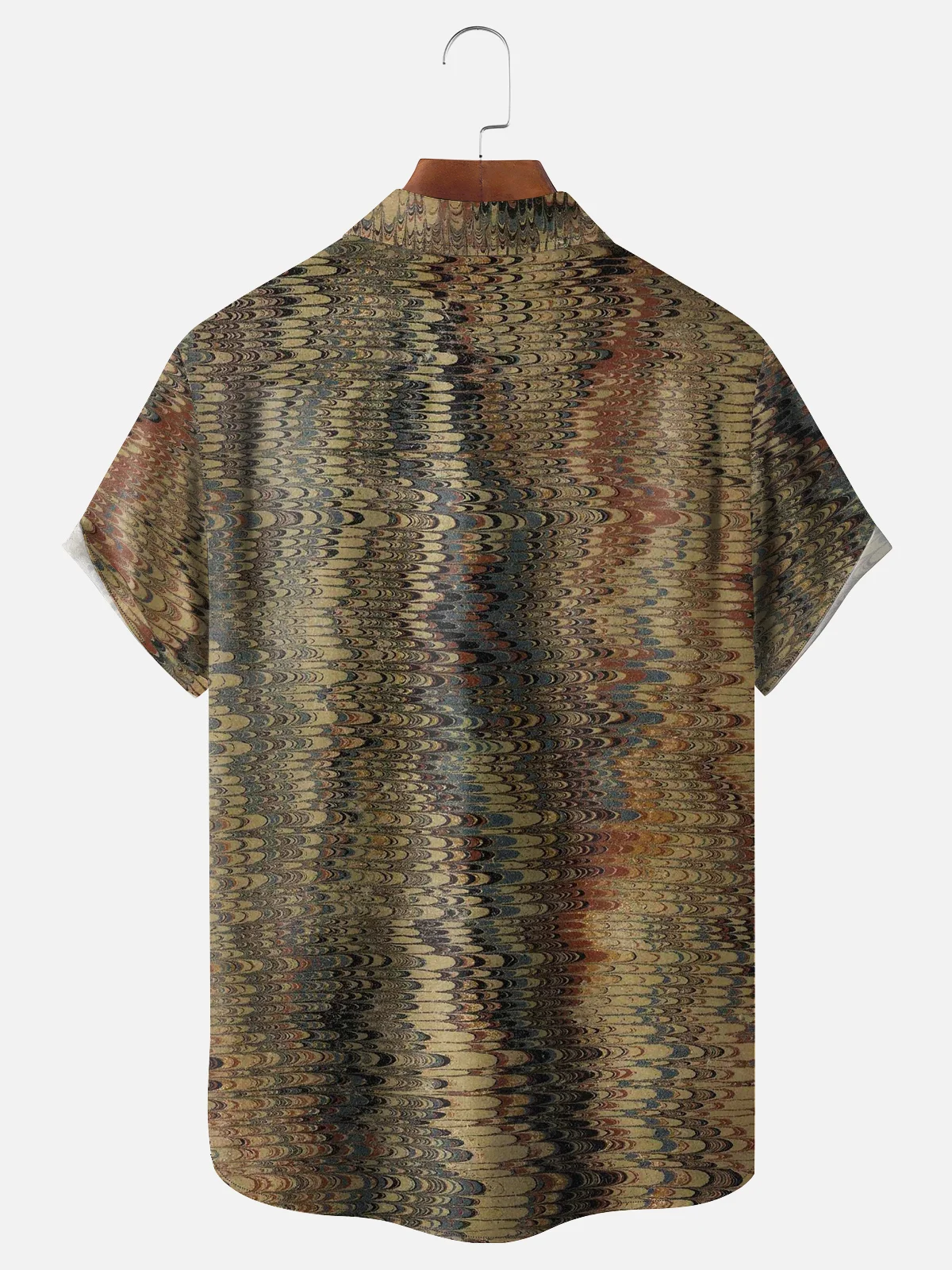 Hardaddy Moisture wicking Geometric Texture Casual Shirt