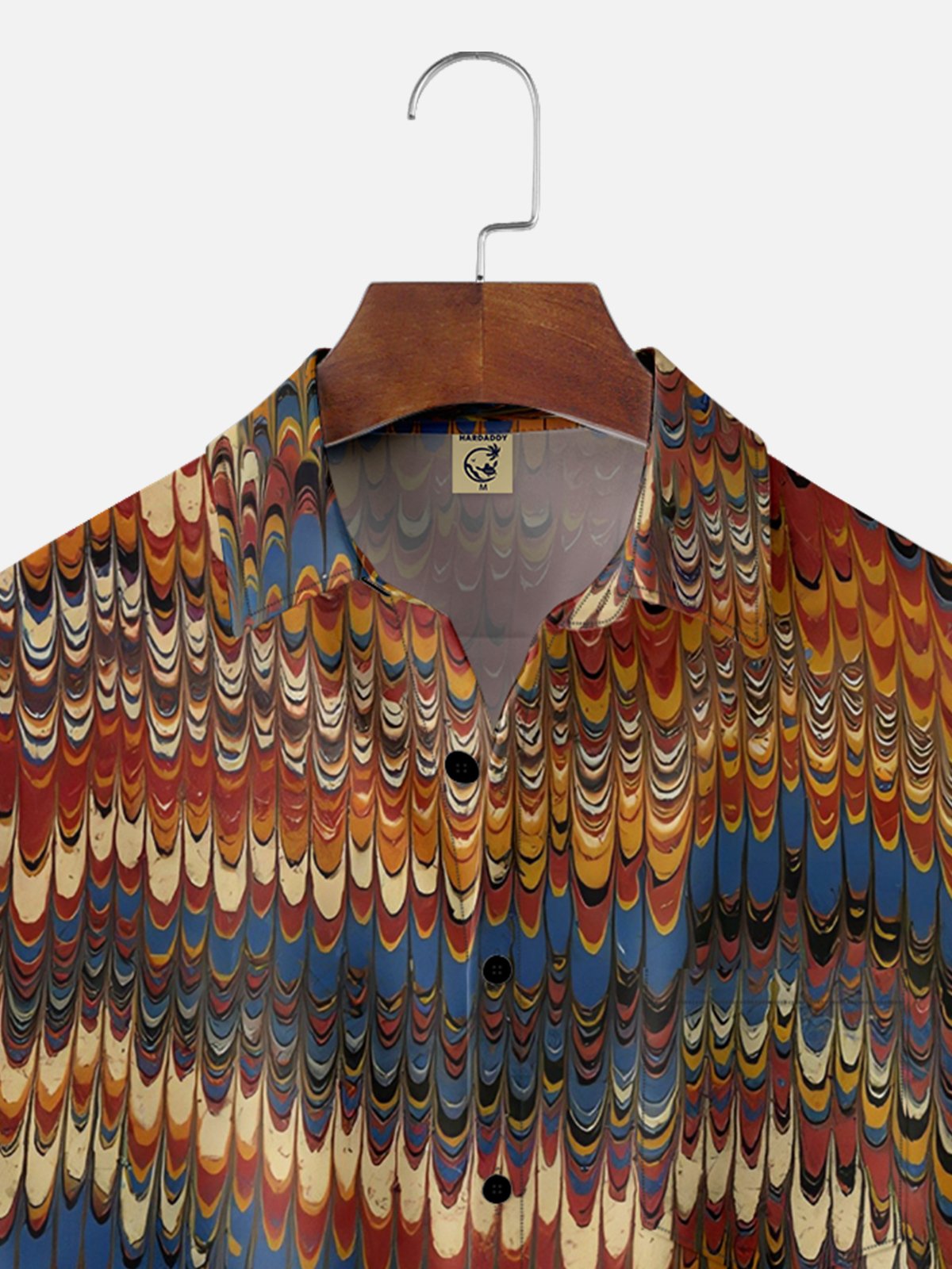 Hardaddy Moisture wicking Geometric Texture Casual Shirt