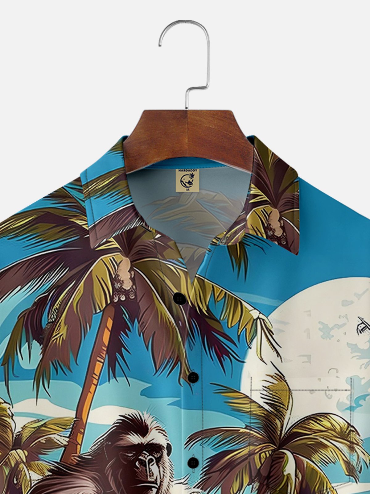 Hardaddy Moisture Wicking Coconut Tree Animal Hawaiian Shirt