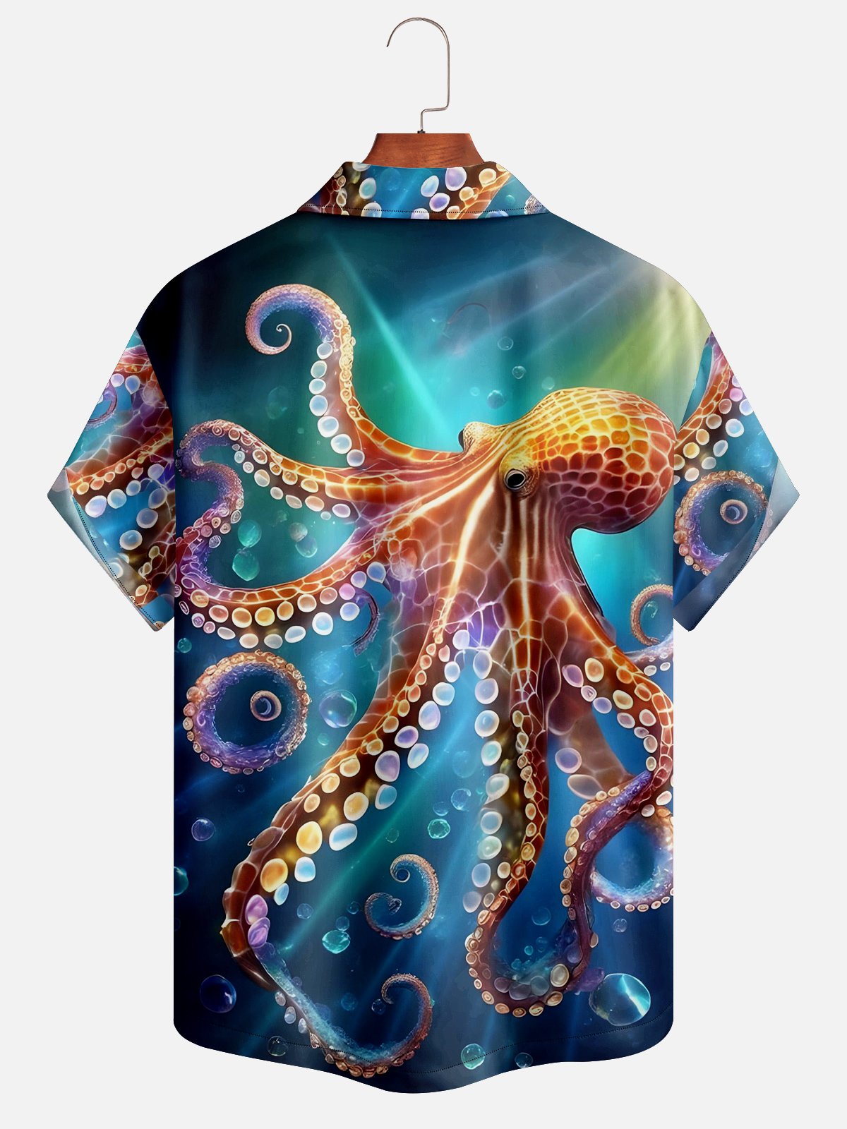 Hardaddy Moisture-wicking Octopus Hawaiian Shirt