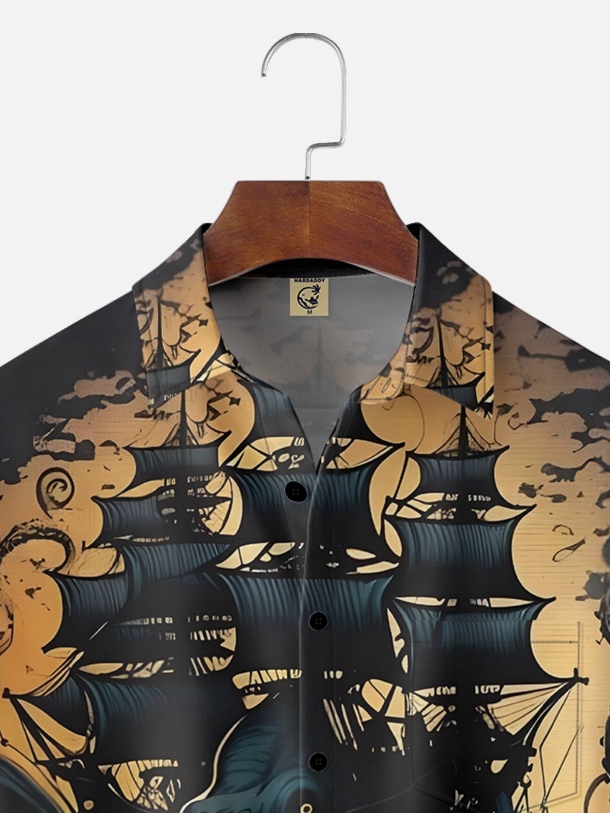 Moisture-Wicking Sea Monster Octopus Hawaiian Shirt