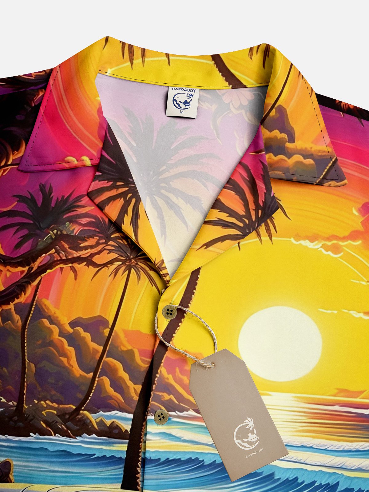 Moisture-wicking Hippie Beach Sunset Hawaiian Shirt