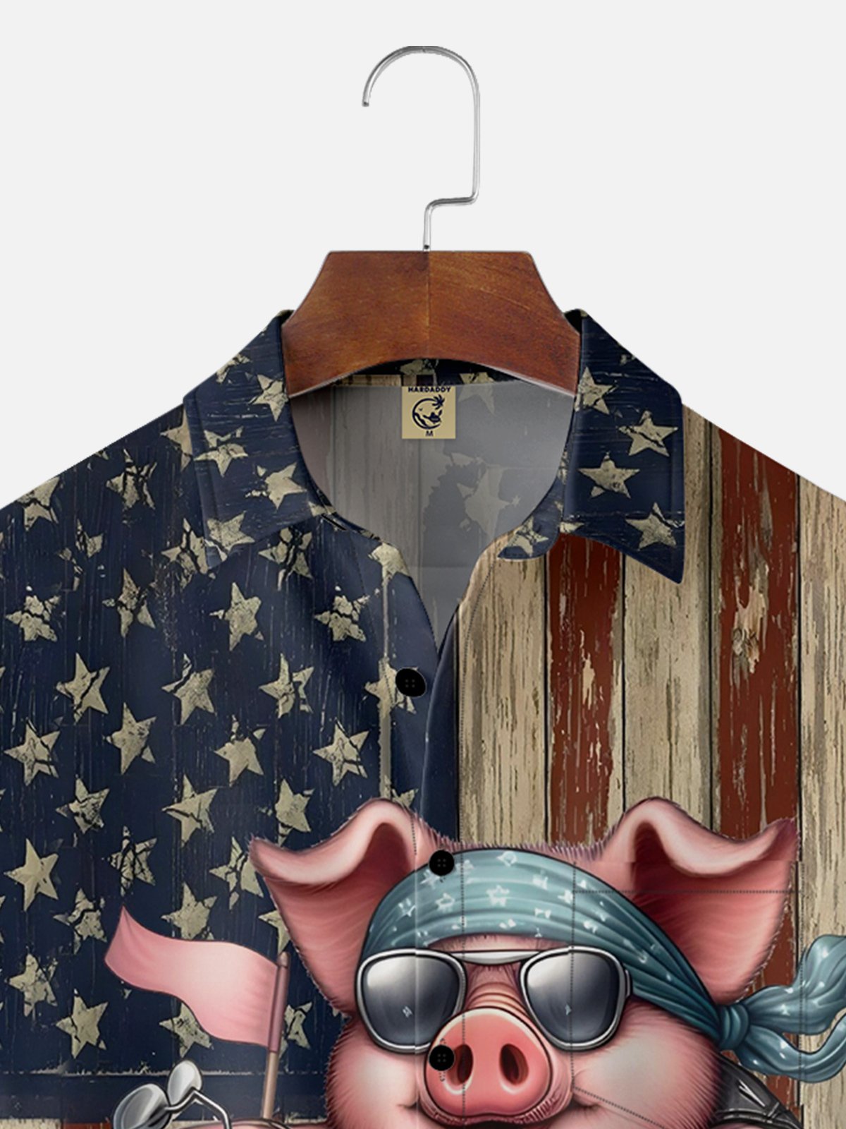 Moisture-wicking American Knight Hawaiian Shirt