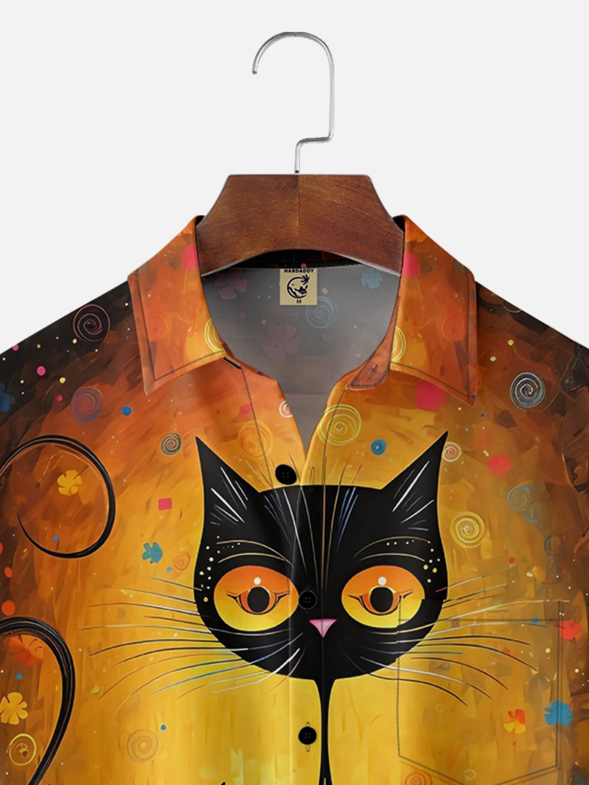 Moisture-Wicking Cat Hawaiian Shirt