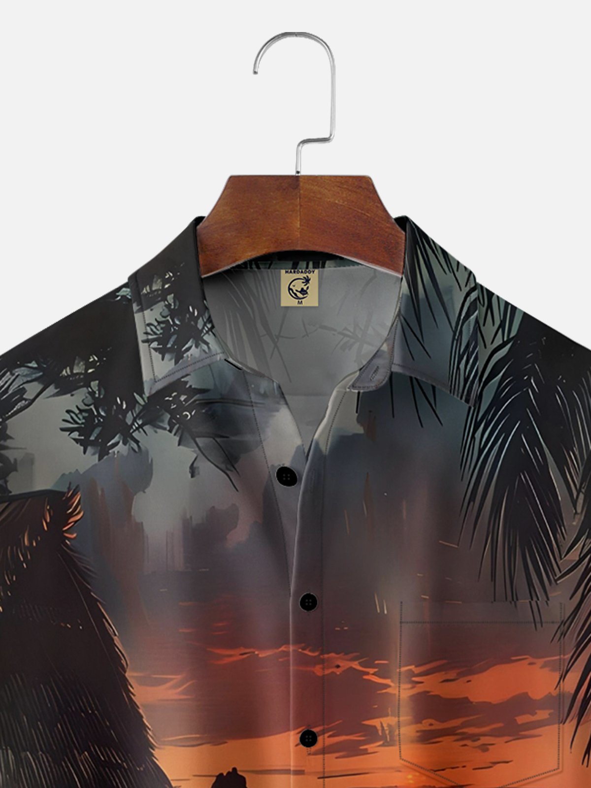 Moisture Wicking Beach Resort Scenery Hawaiian Shirt