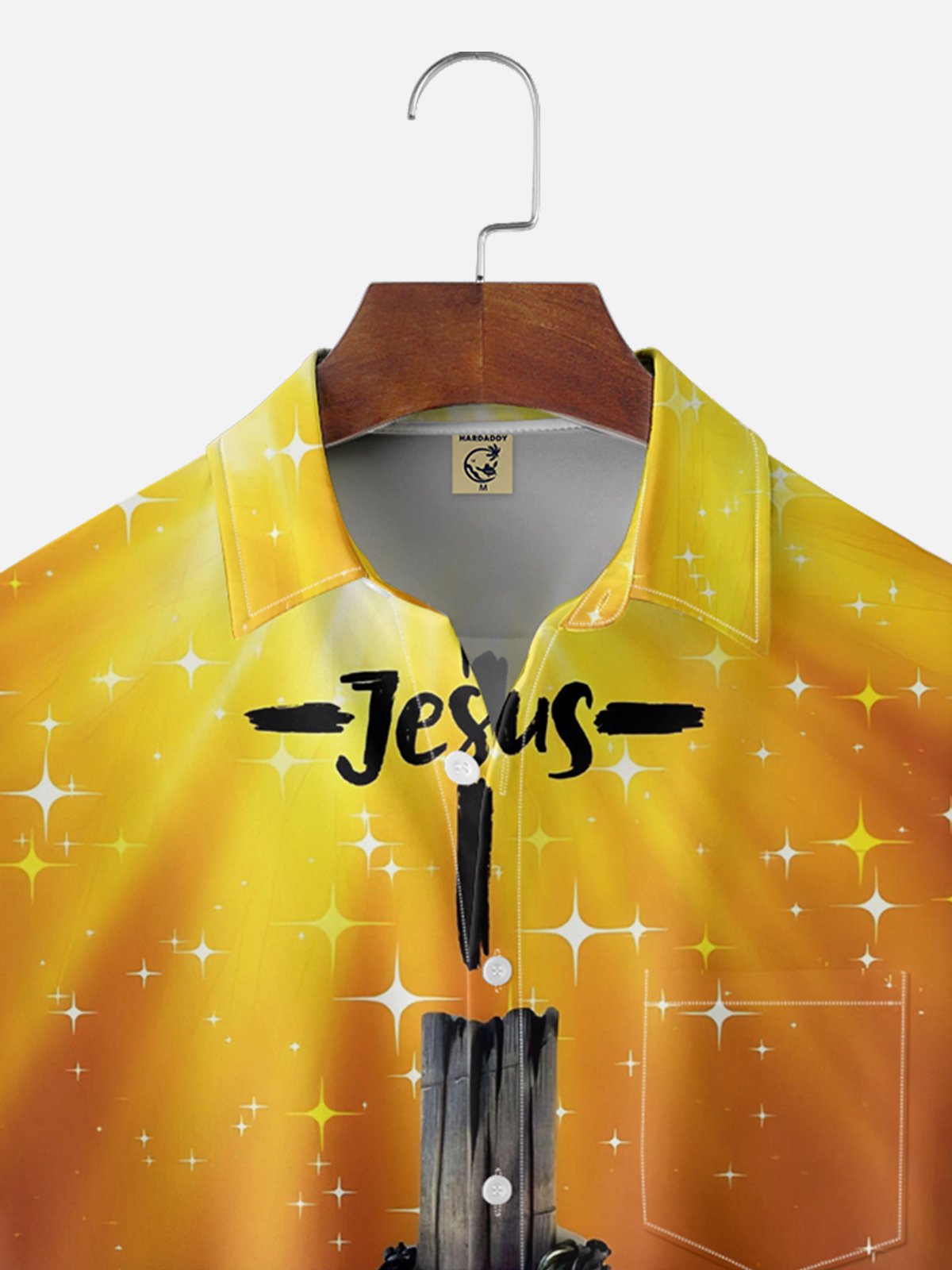 Moisture Wicking Jesus Cross Hawaiian Shirt