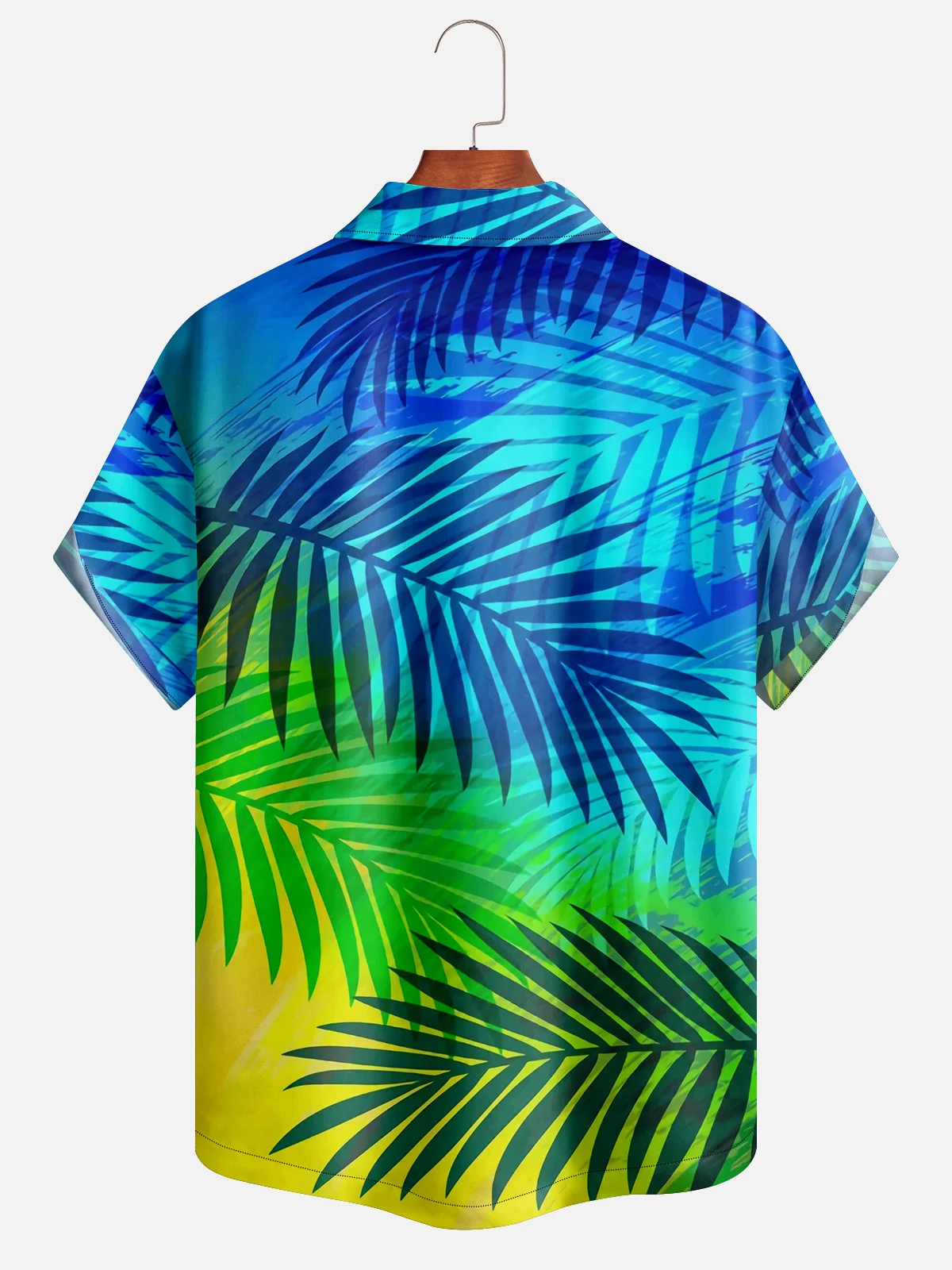 Moisture-wicking Breathable Palm Tree Aloha Shirt