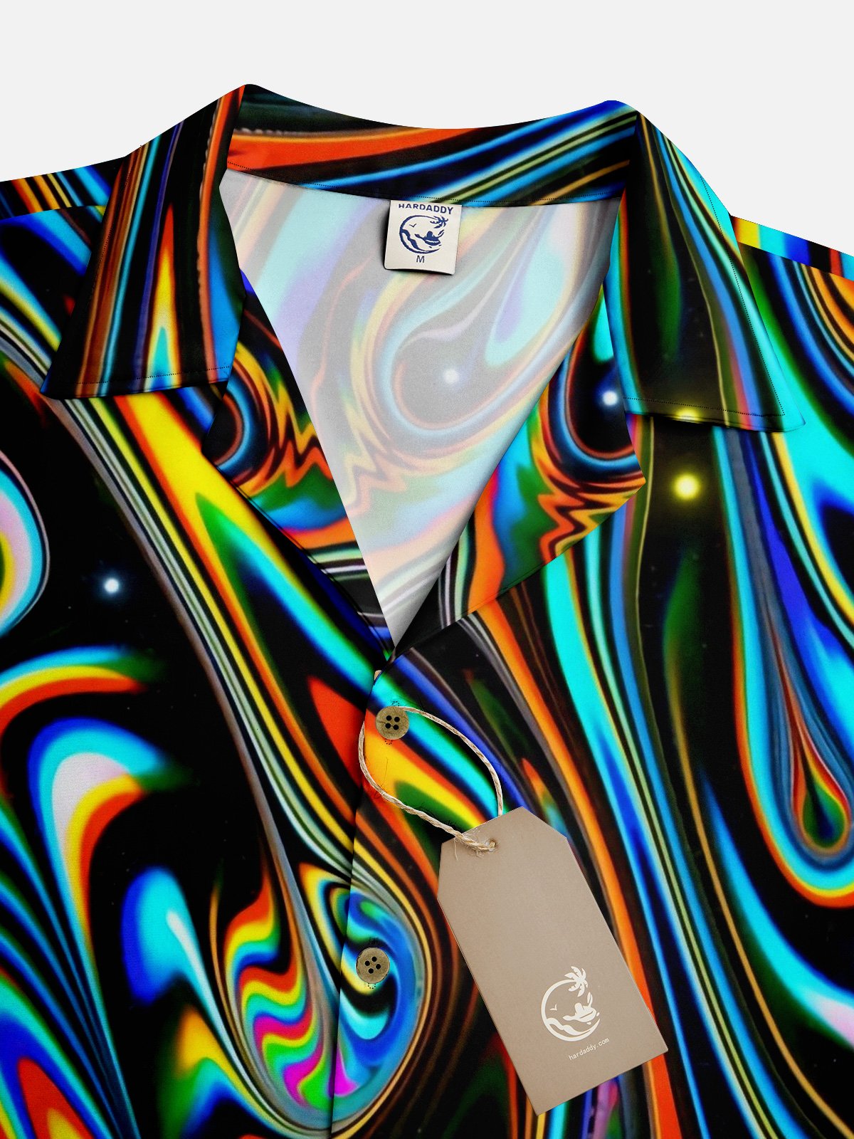 Moisture-wicking Breathable Abstract Art Aloha Shirt