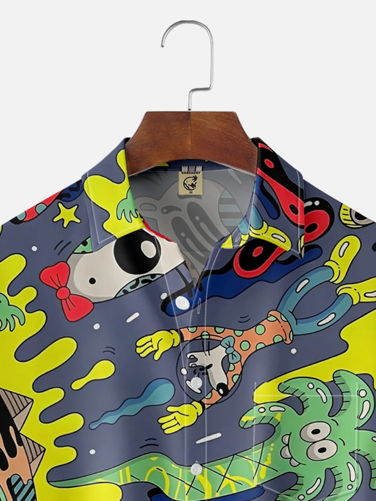 Moisture-wicking Puppy Space Odyssey Hawaiian Shirt