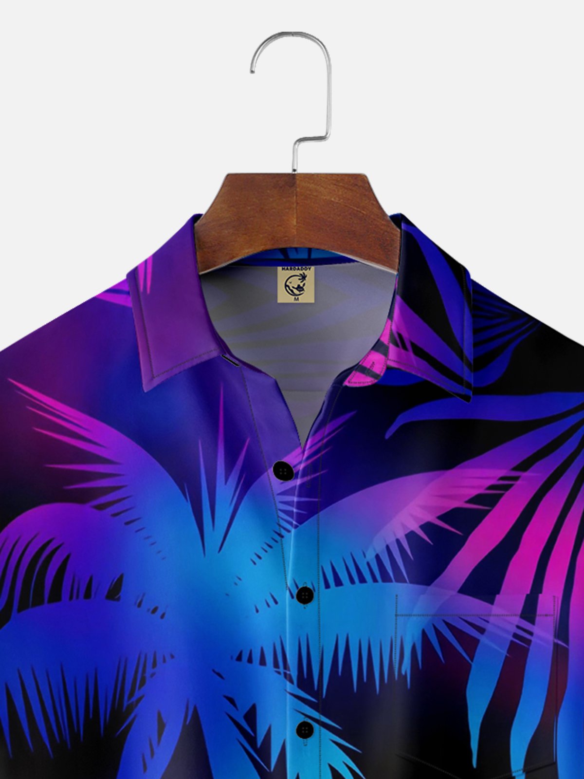 Moisture-wicking Breathable Palm Tree Hawaiian Shirt