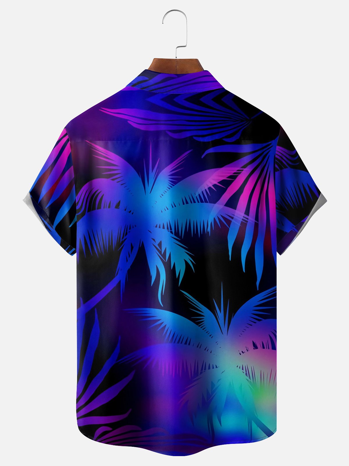 Moisture-wicking Breathable Palm Tree Hawaiian Shirt