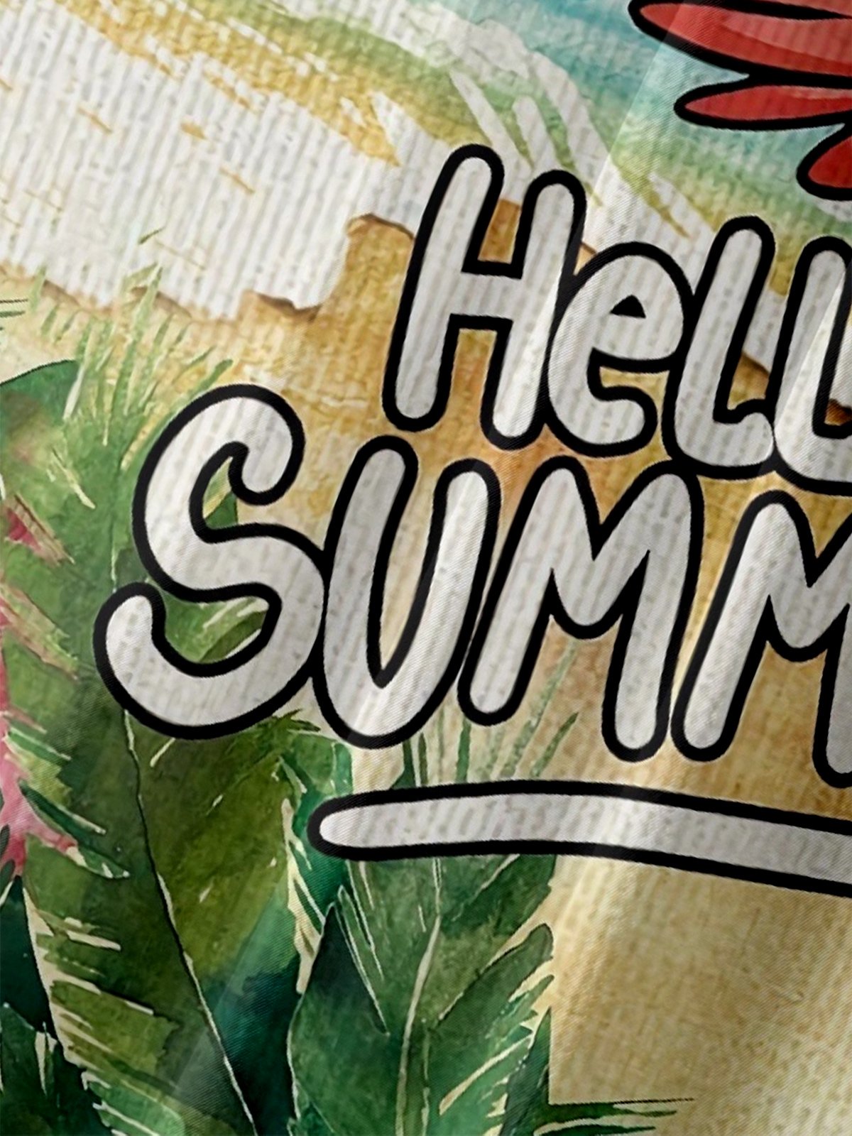 Moisture Wicking Flamingo Hawaiian Shirt