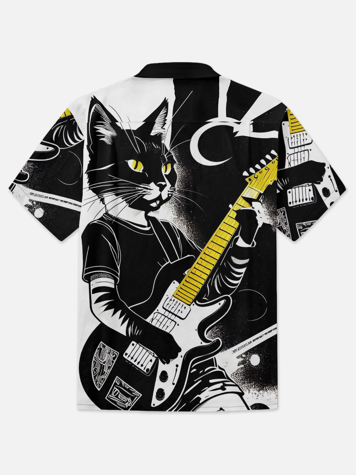 Music Guitar Cat Quick Dry Shirt