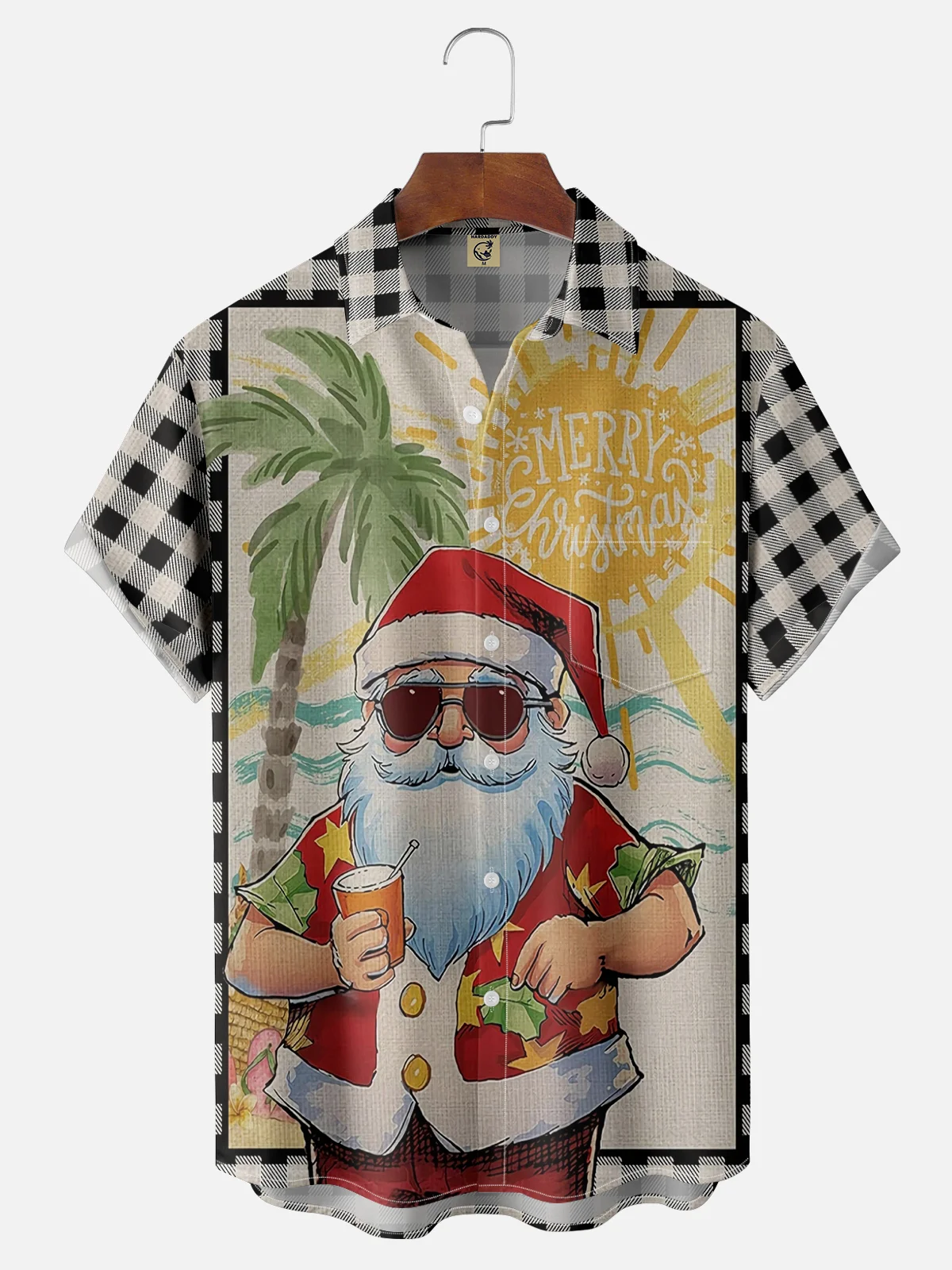 Moisture Wicking Christmas in July Hawaiian Shirt