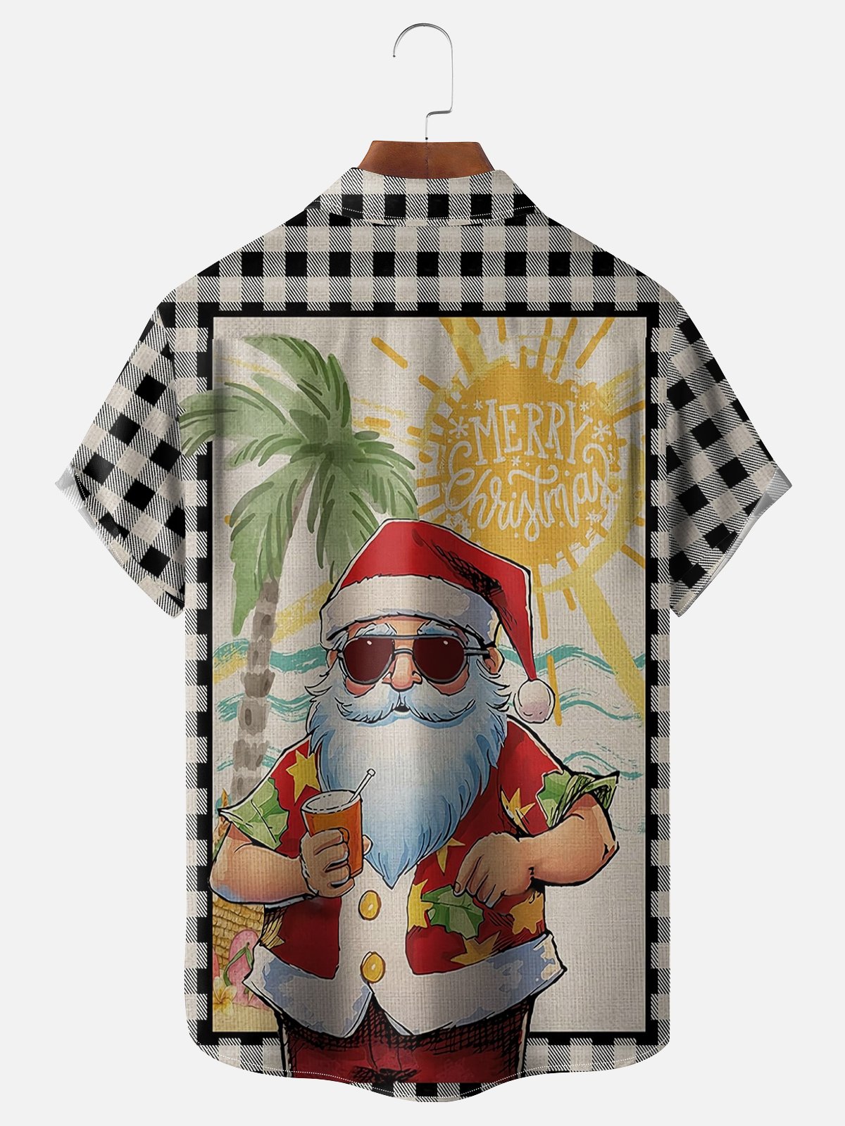 Moisture Wicking Christmas in July Hawaiian Shirt