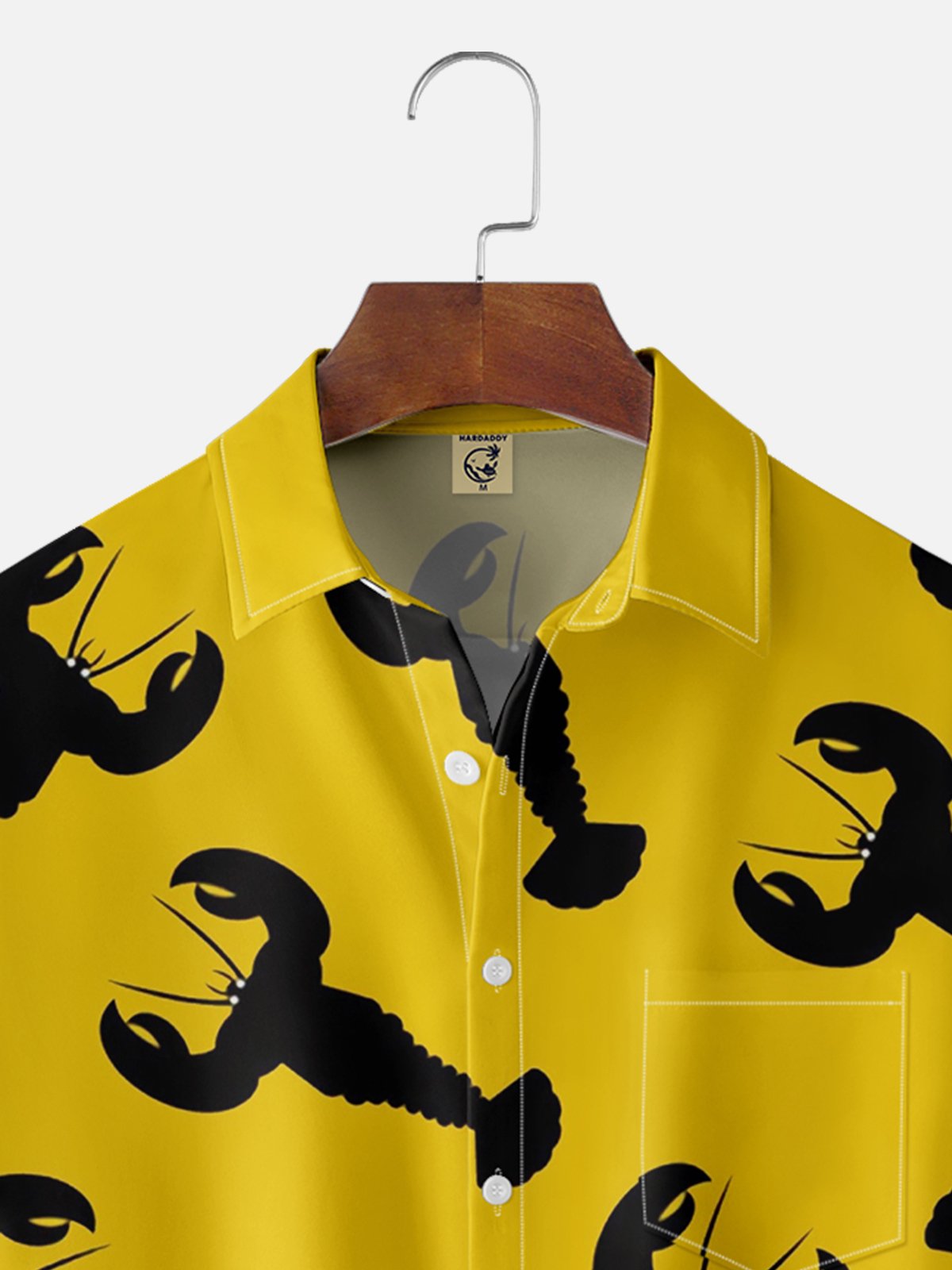 Moisture Wicking Lobster Hawaiian Shirt