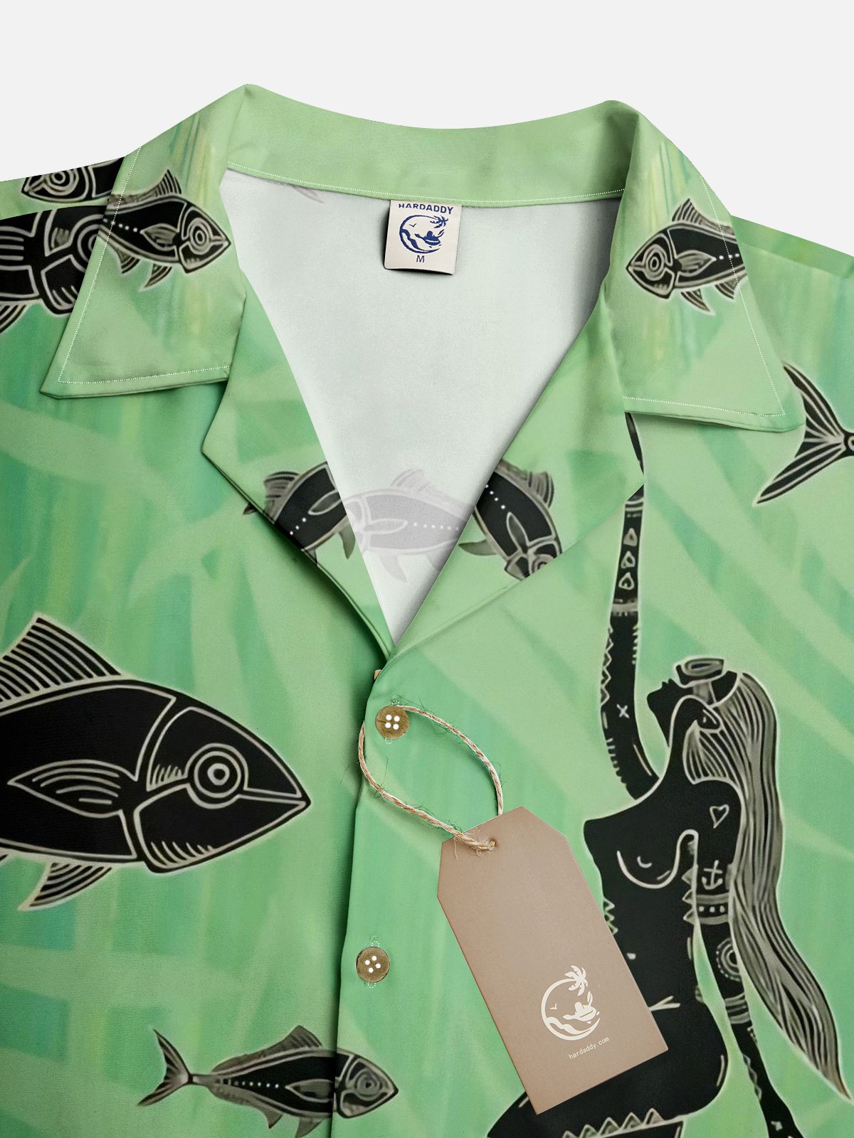 Moisture-wicking Dancing With The Fish Hawaiian Shirt