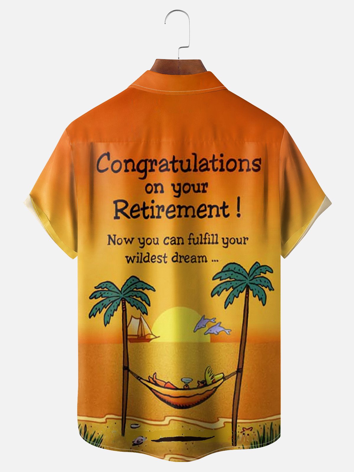 Moisture wicking Retirement Hawaiian Shirt