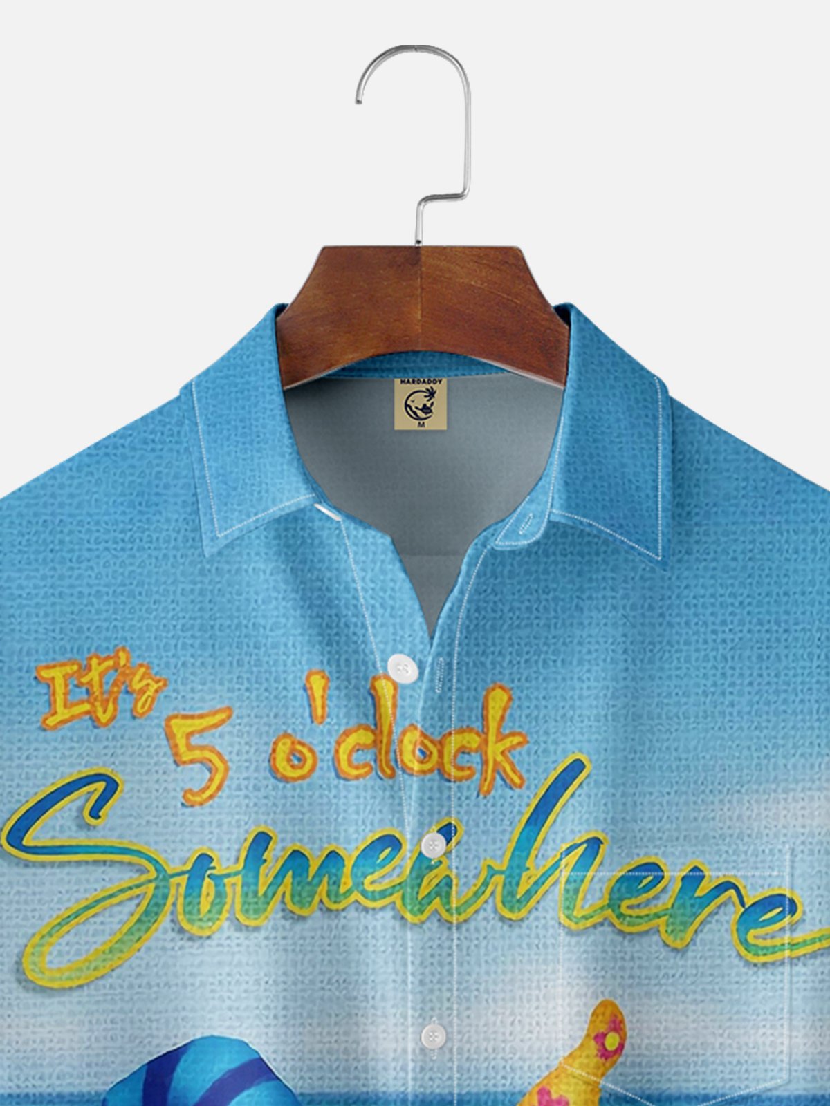 Moisture wicking 5 o'clock Vacation Hawaiian Shirt