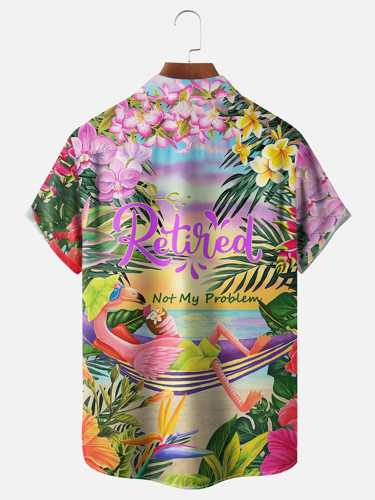 Moisture Wicking Retired Hawaiian Shirt