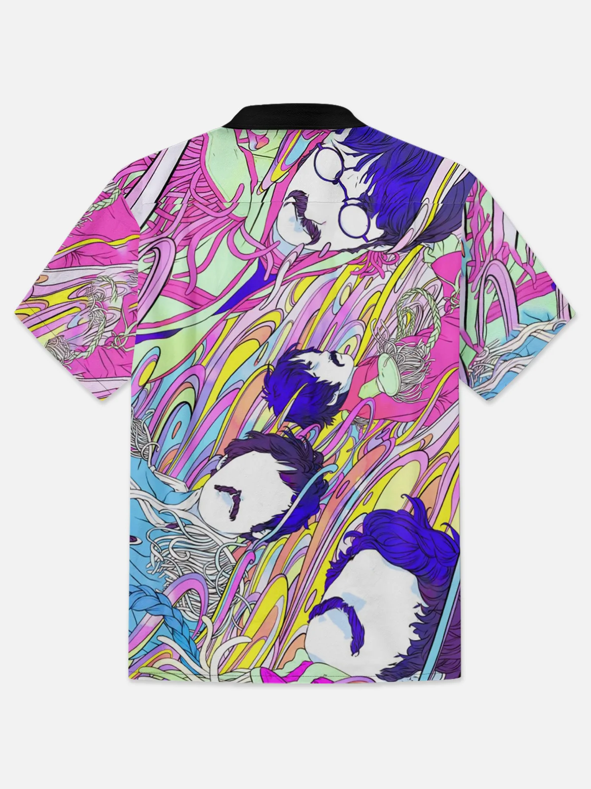 Moisture-wicking Music Art Illustration Hawaiian Shirt