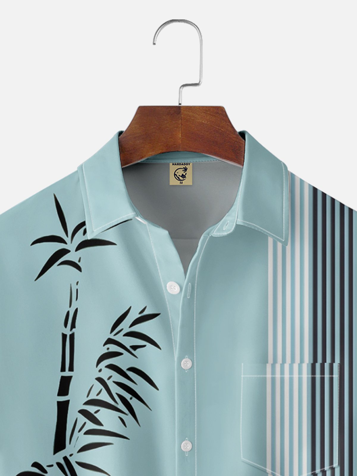 Moisture-wicking Bamboo Chest Pocket Bowling Shirt