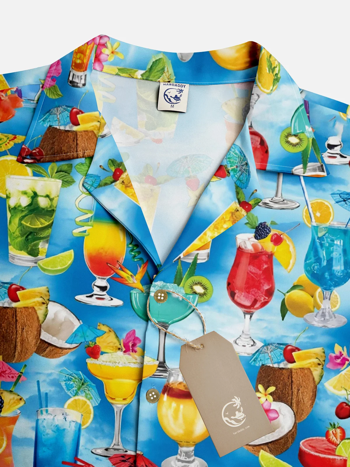 Moisture-wicking Cocktail Aloha Shirt