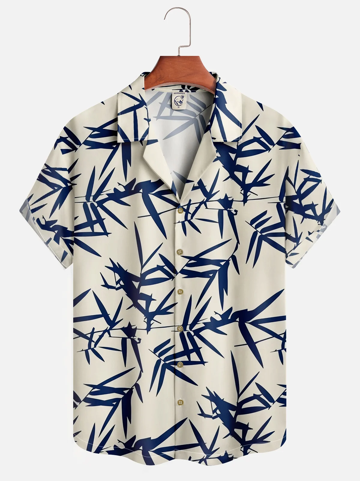 Moisture-wicking Bamboo Chest Pocket Hawaiian Shirt