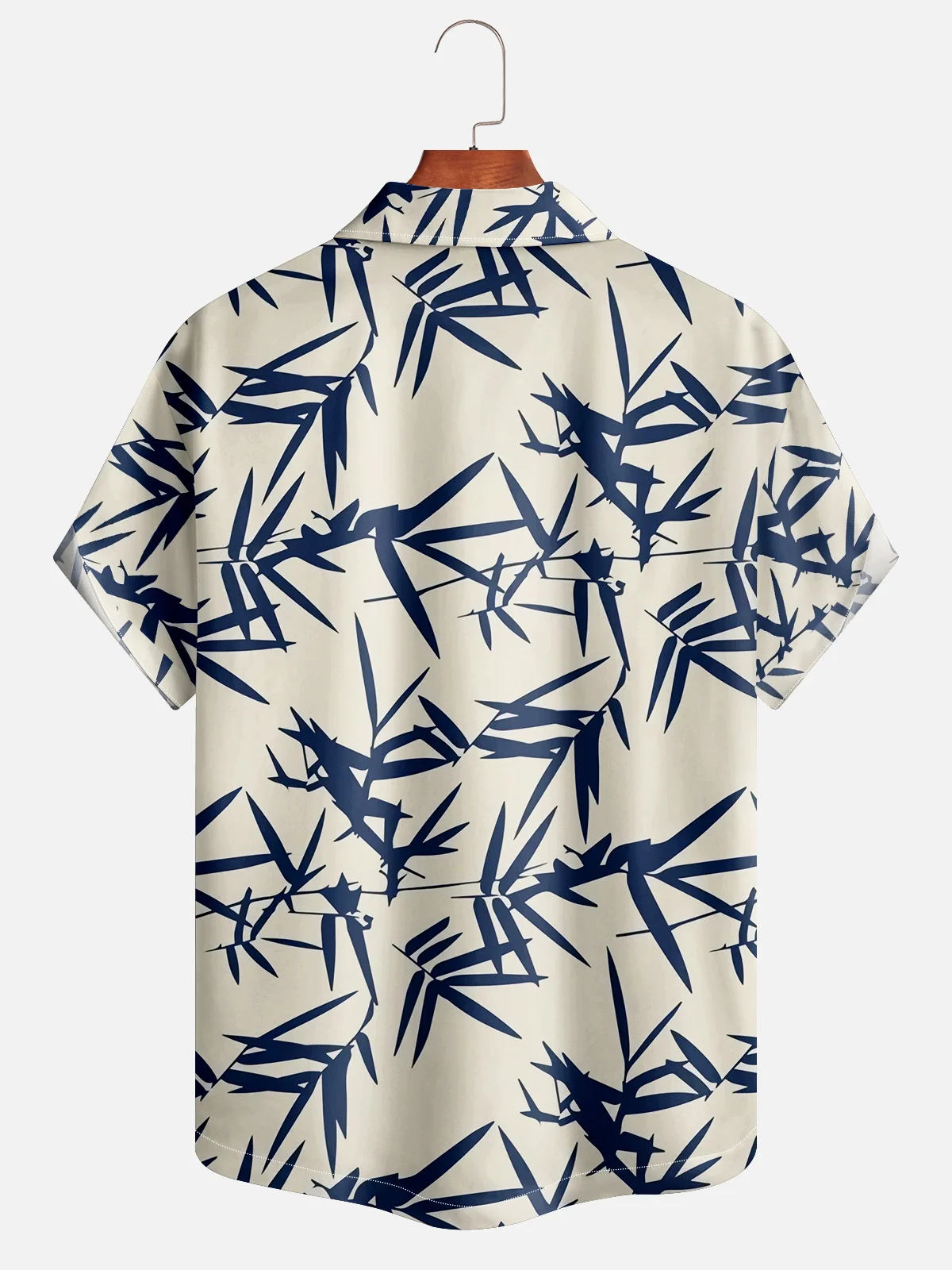 Moisture-wicking Bamboo Chest Pocket Hawaiian Shirt